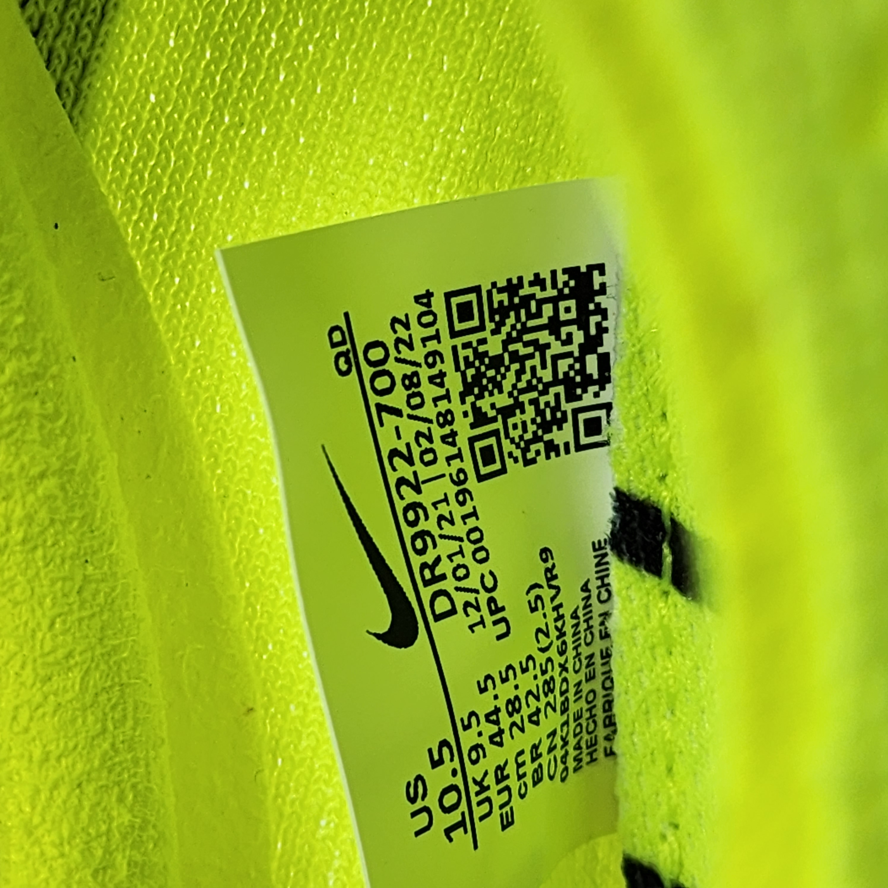 Nike Track And Field Shoes Mens 10.5 Green Zoom X Dragonfly Running