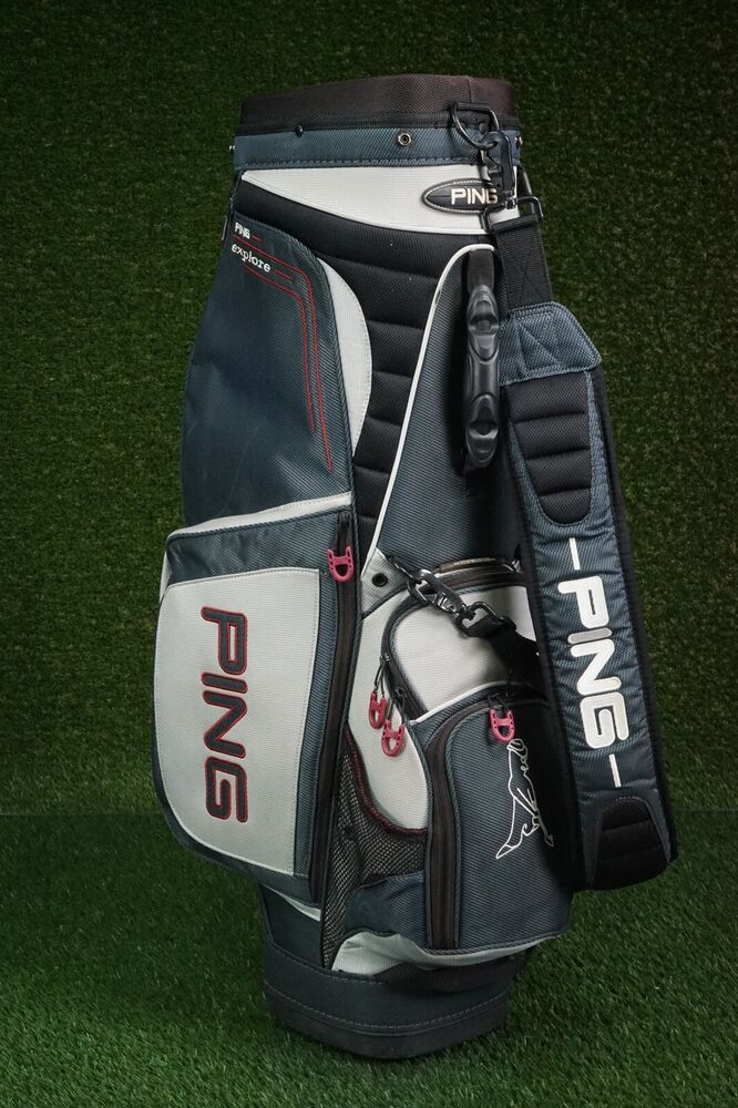 PING EXPLORE 4WAY DIVIDER GOLF CART BAG, MULTICOLORED SidelineSwap