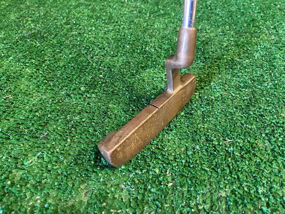 Jack Nicklaus MacGregor 108 Model Brass Putter RH Steel With Good