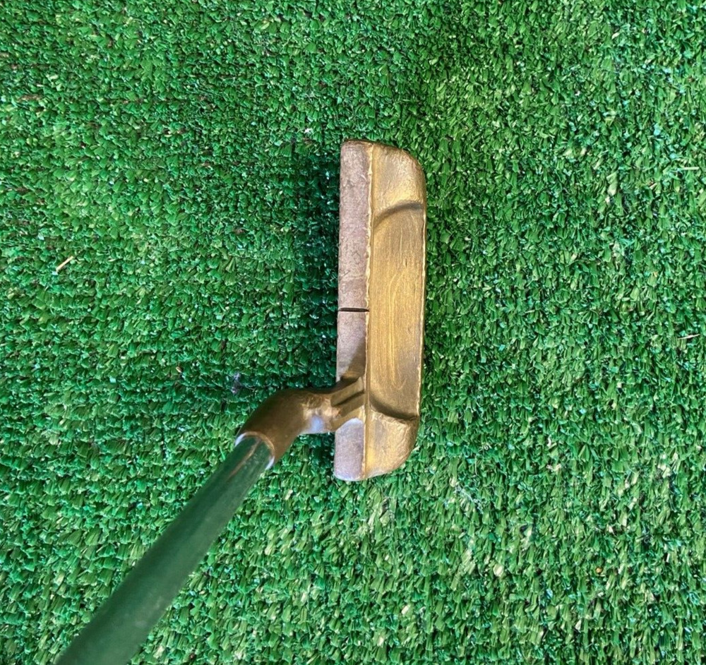 Jack Nicklaus MacGregor 108 Model Brass Putter RH Steel With Good