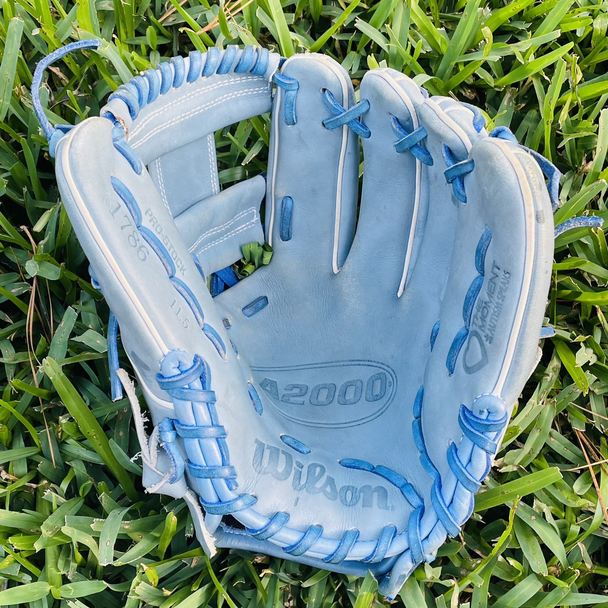 Wilson A2000 Autism Awareness 1786 11.5 Inch Baseball Glove SidelineSwap