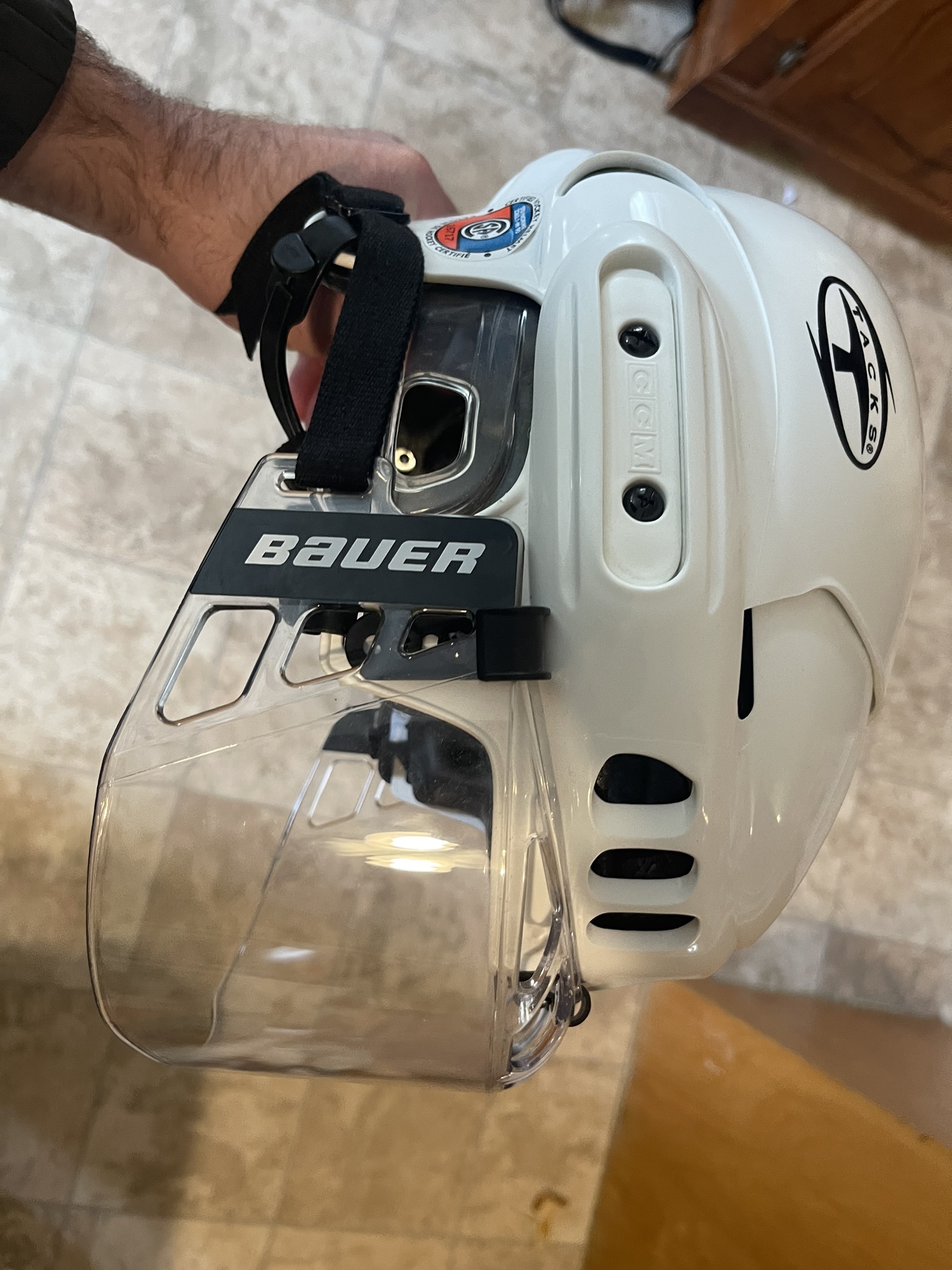 Ccm 1052 helmet and visor SidelineSwap