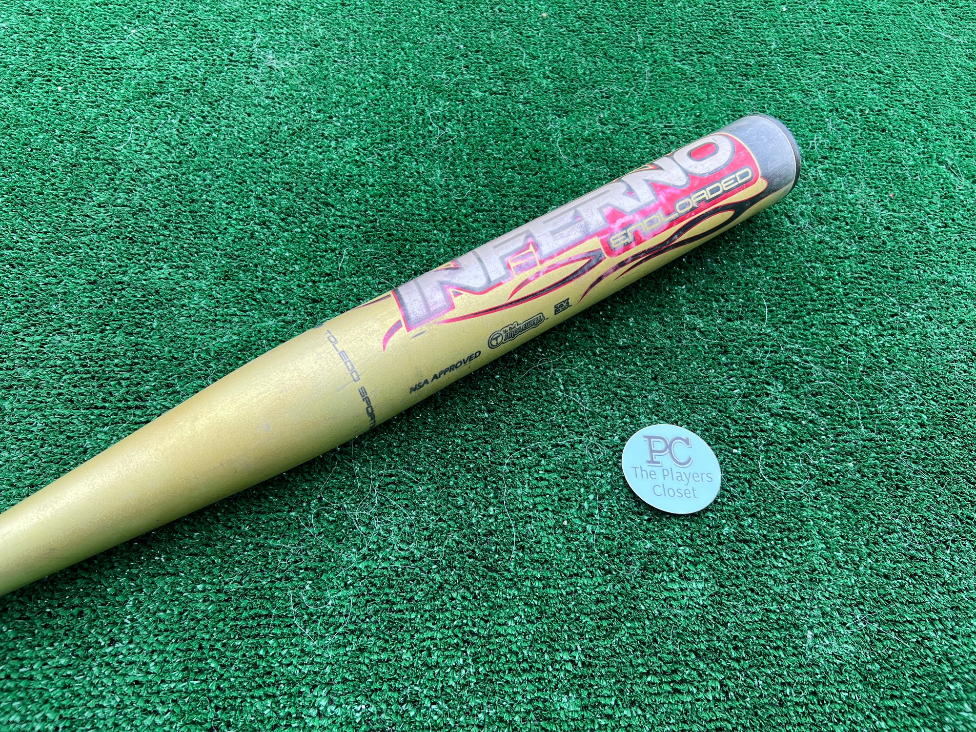Toledo Inferno End loaded EL 34” 30oz. 34/30 Slow pitch Softball Bat RARE! SidelineSwap