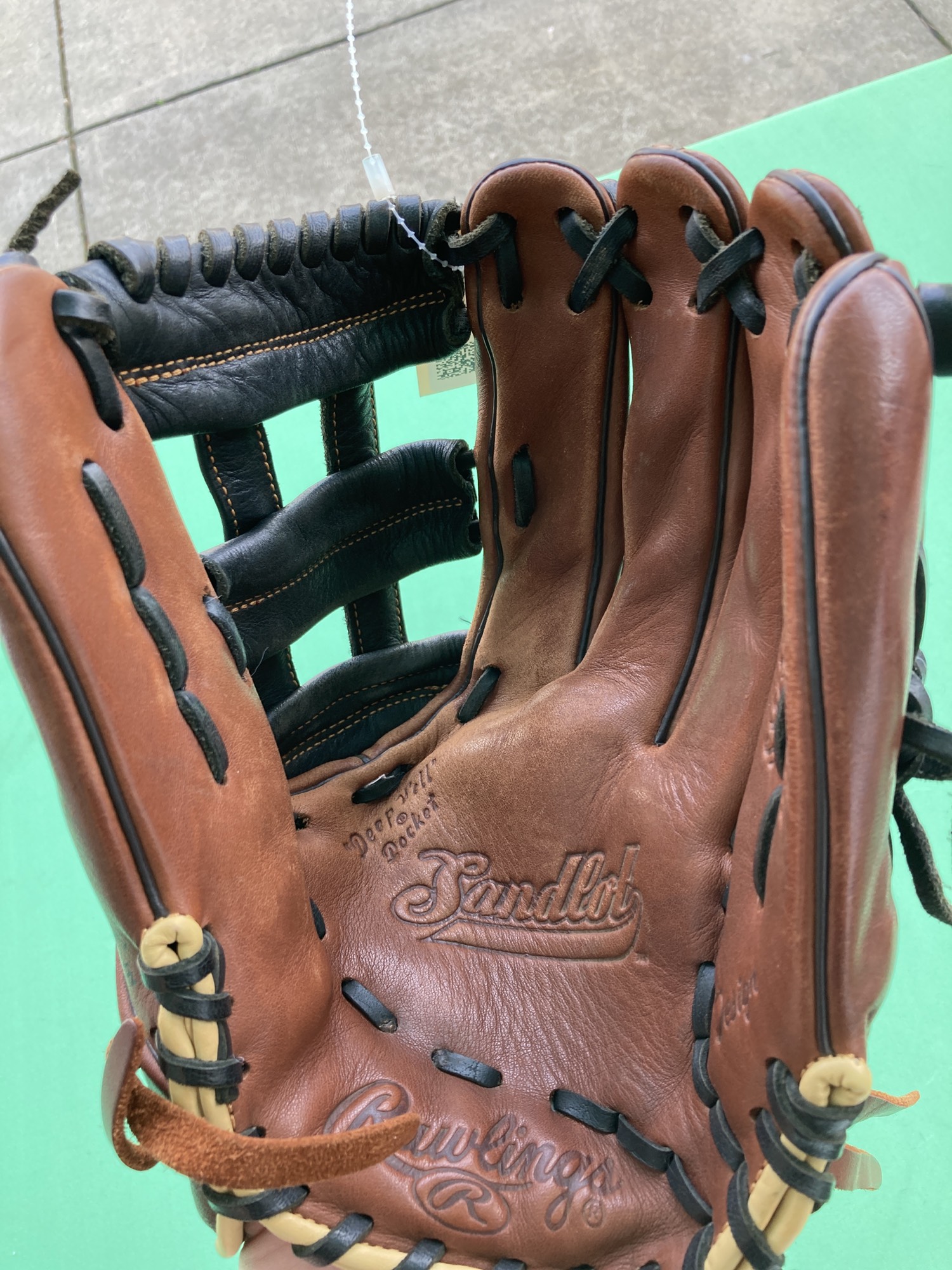 Guanto Da Baseball Rawlings Sandlot Series - Manica 12-3/4" - Per Lanciatori Mancini - Foto 8