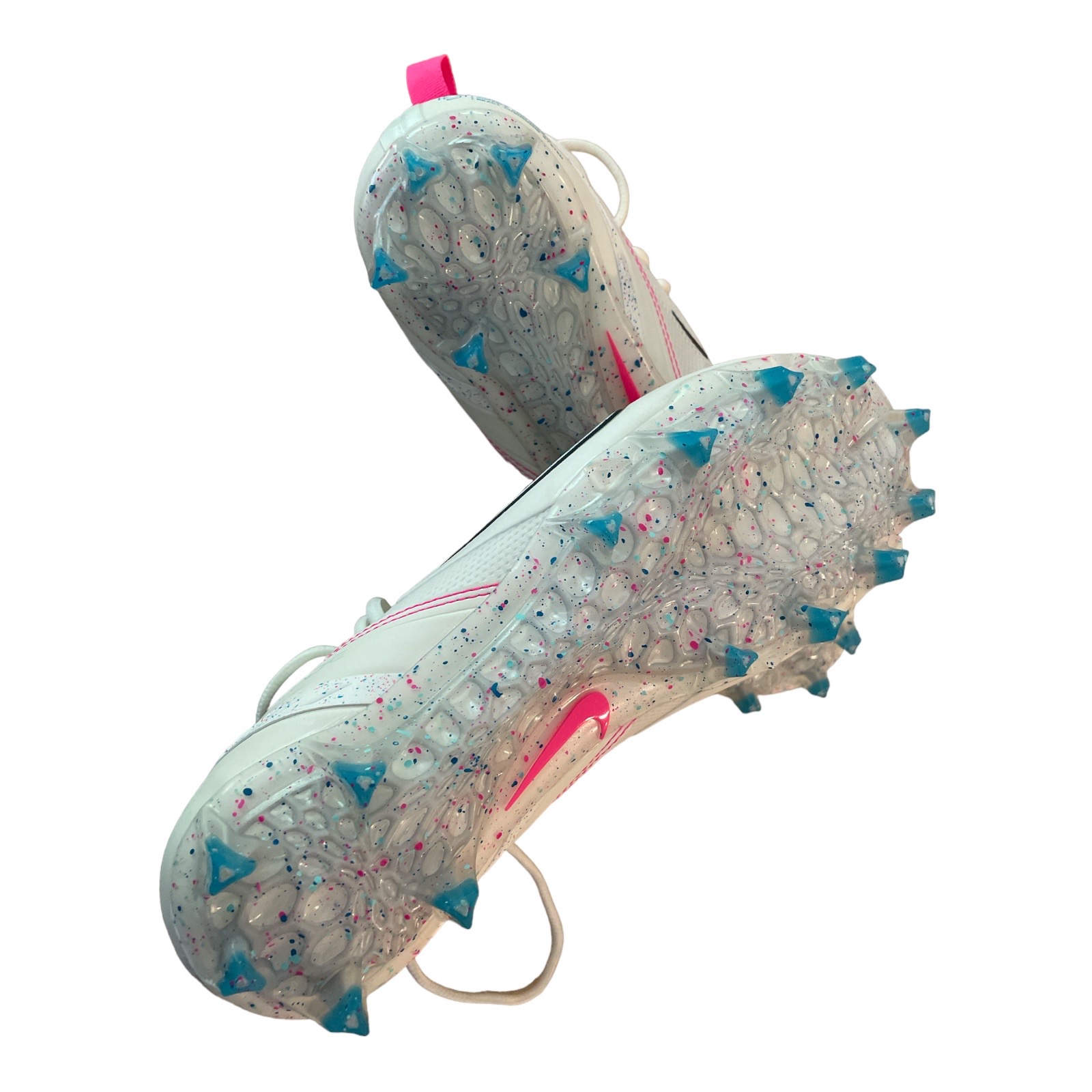 Nike Alpha Huarache 8 Elite React Lacrosse Cleats Men's 7 White CW4440