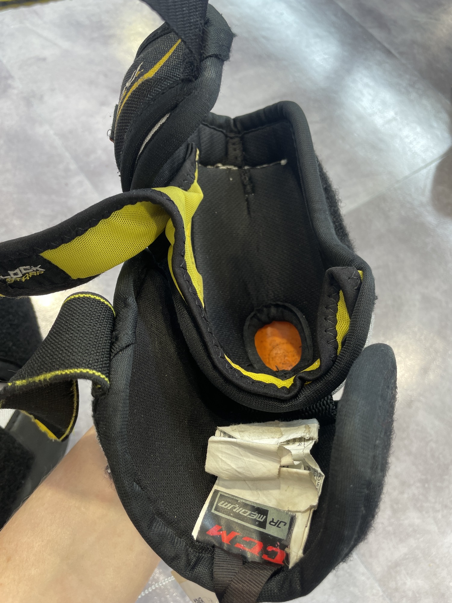 Used Medium CCM Super Tacks Elbow Pads SidelineSwap