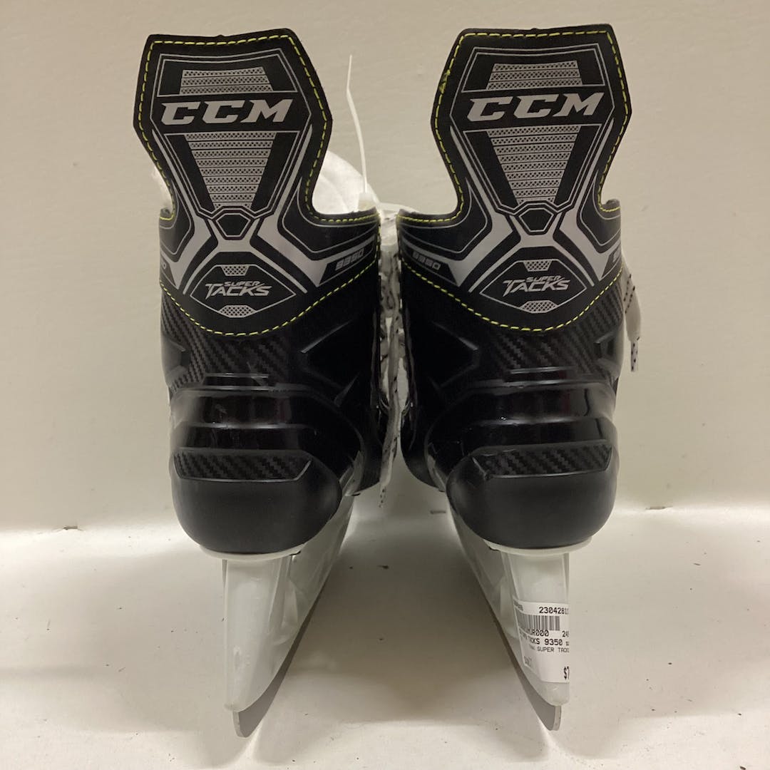 Used Ccm Super Tacks 9350 Senior 7 Ice Hockey Skates SidelineSwap