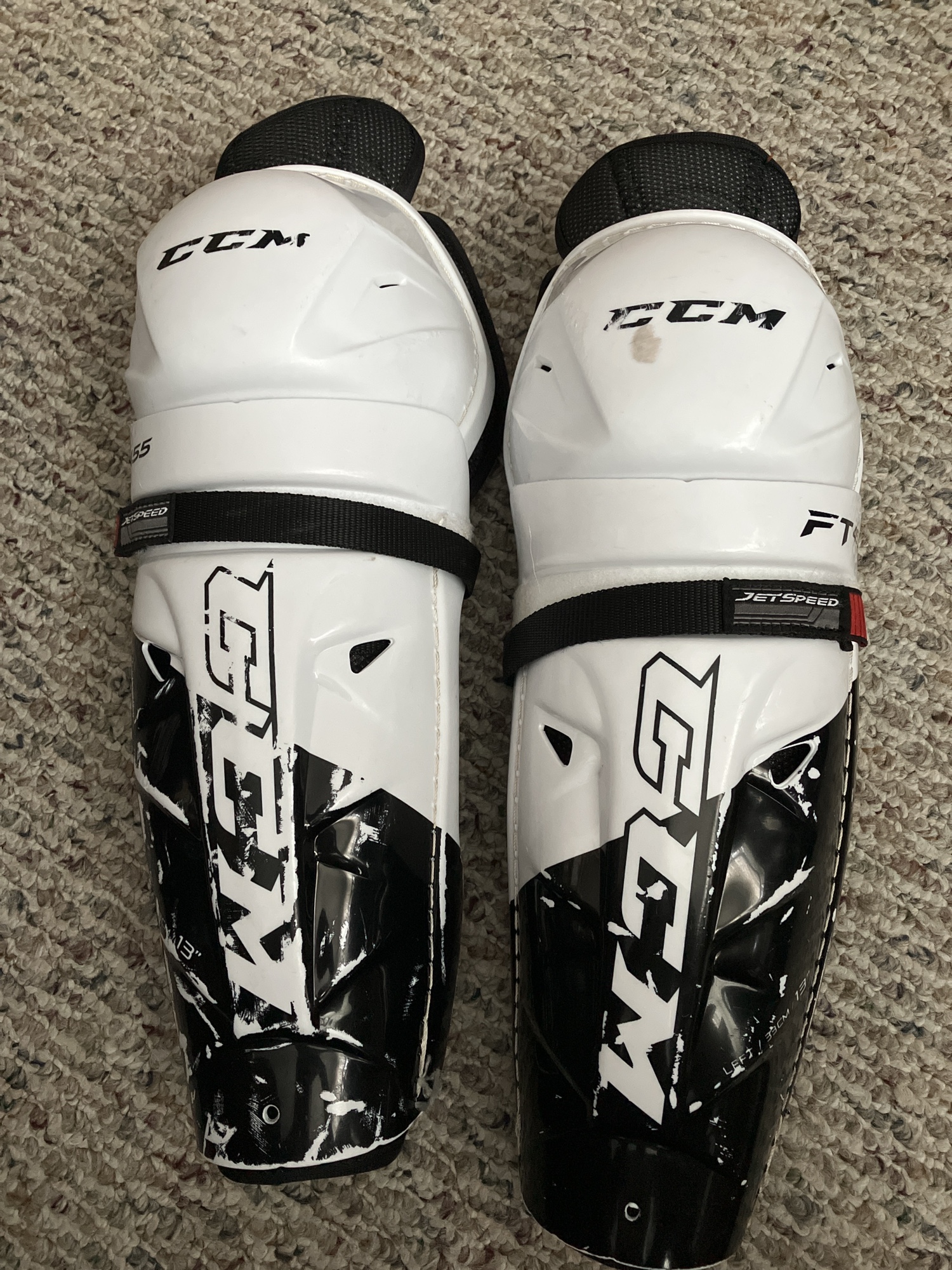 CCM Jetspeed Ft 445 Shin Guards SidelineSwap