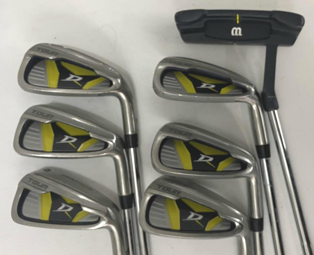 Wilson DEEP RED Tour Junior Teen Golf Club Set with Bag (10 clubs