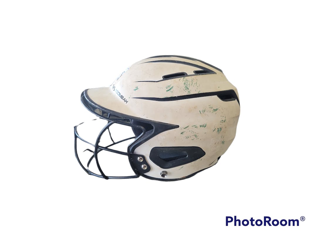 Used Boombah Helmet W Mask One Size Standard Baseball & Softball