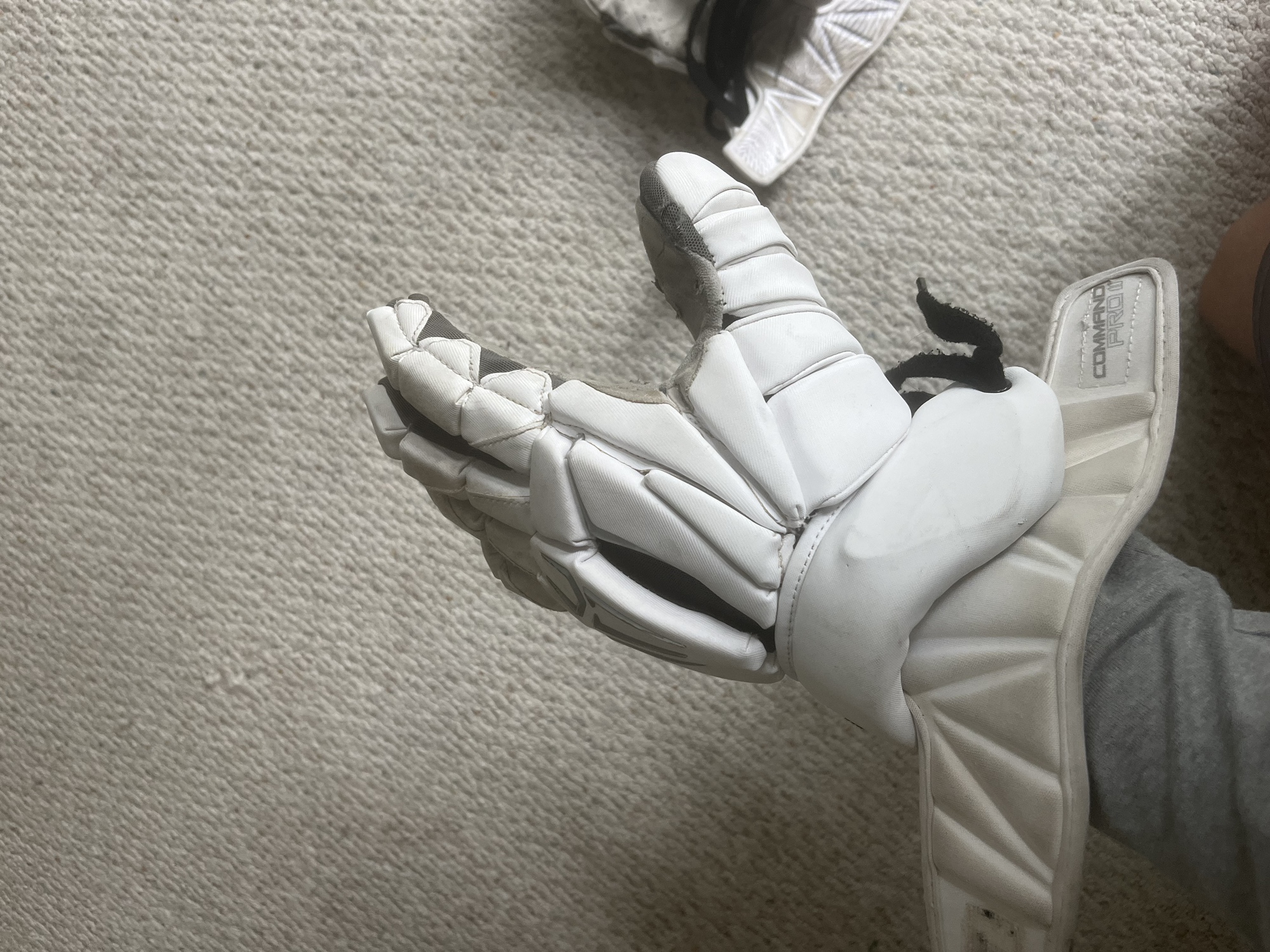 Used Player's Under Armour 12" Command Pro 2 Lacrosse Gloves SidelineSwap