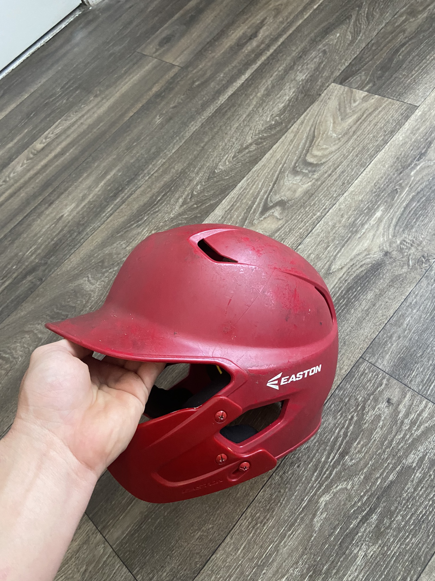 College issued red/grey Nike catchers gear SidelineSwap