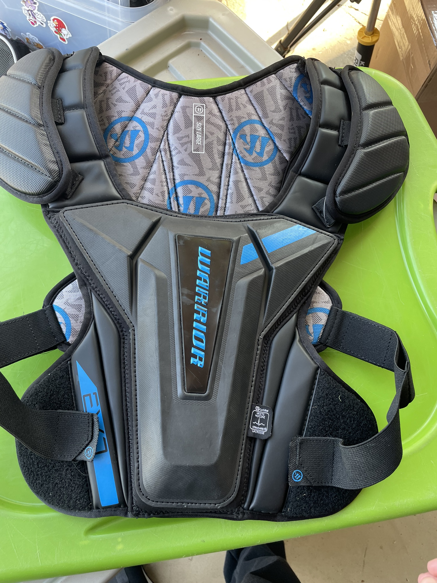 Lacrosse set up full // meets NOCSAE SidelineSwap