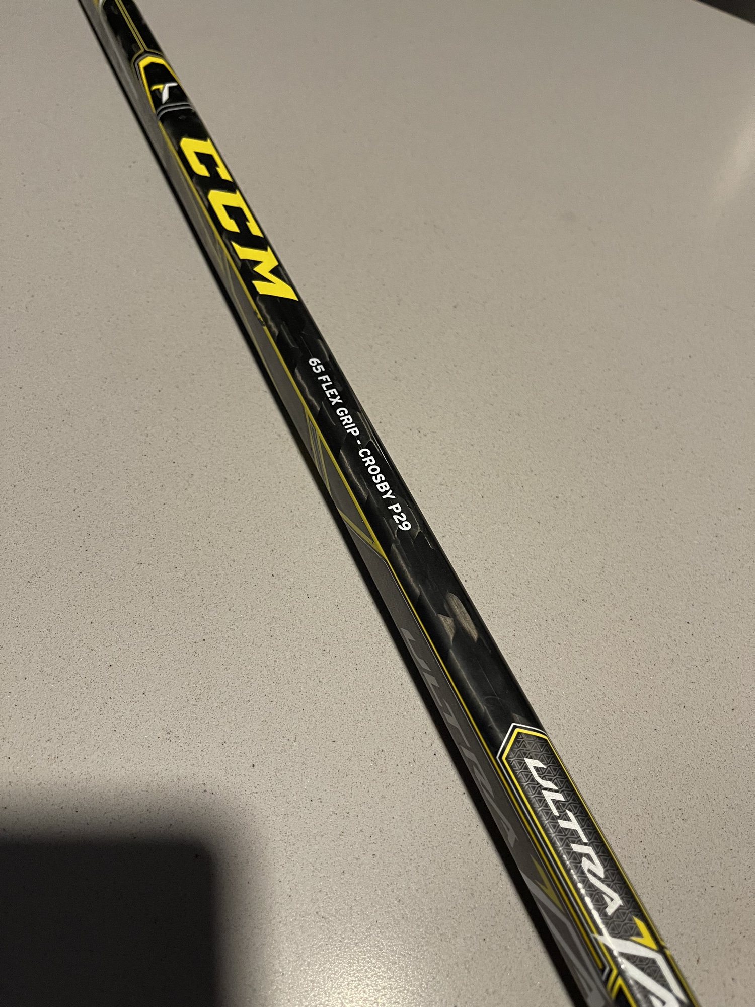 Used CCM Ultra Tacks 65 Flex Intermediate P29 Crosby Hockey Stick