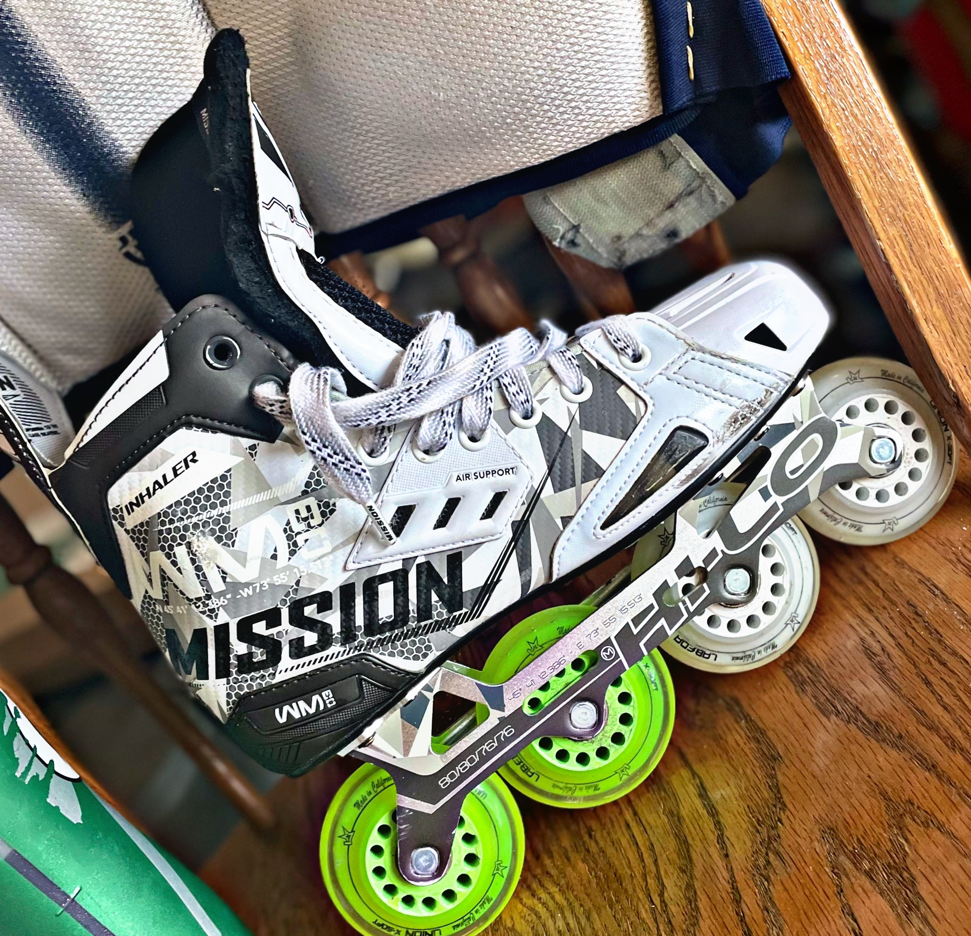 New Mission Regular Width Size 8.5 Inline Skates SidelineSwap
