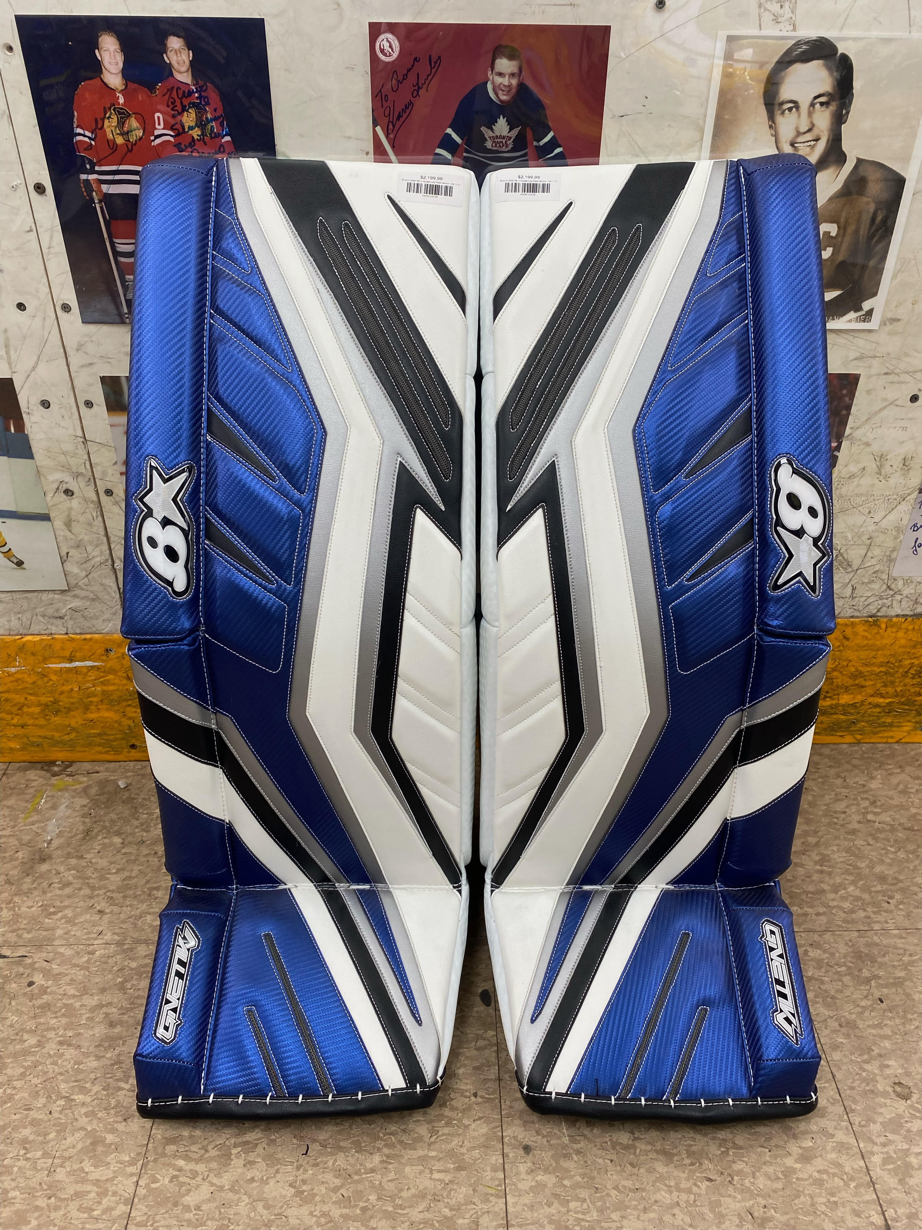 New 34" Brian's V Goalie Leg Pads SidelineSwap