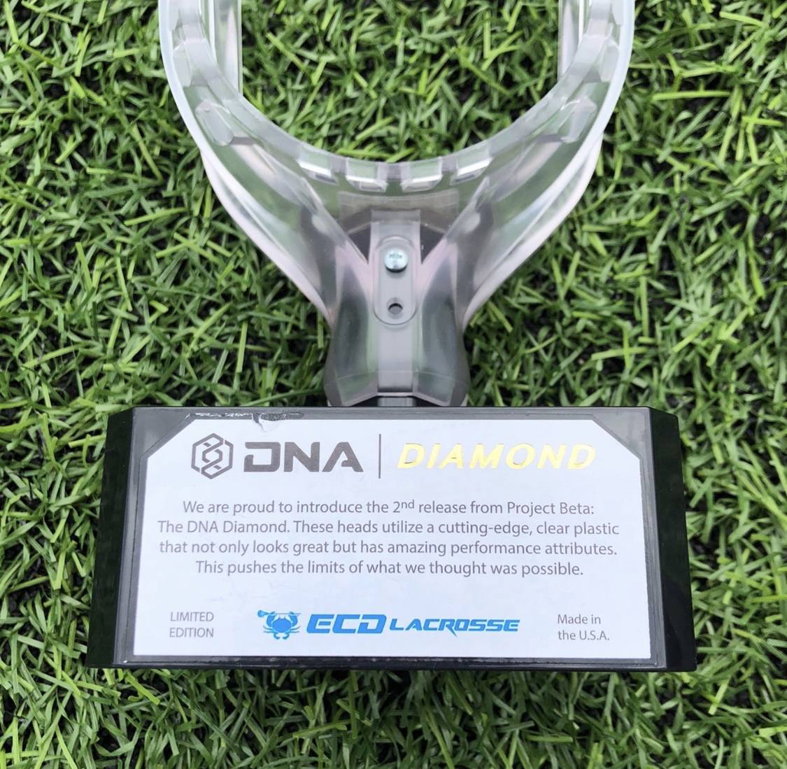 New Unstrung ECD DNA Diamond Lacrosse Head SidelineSwap