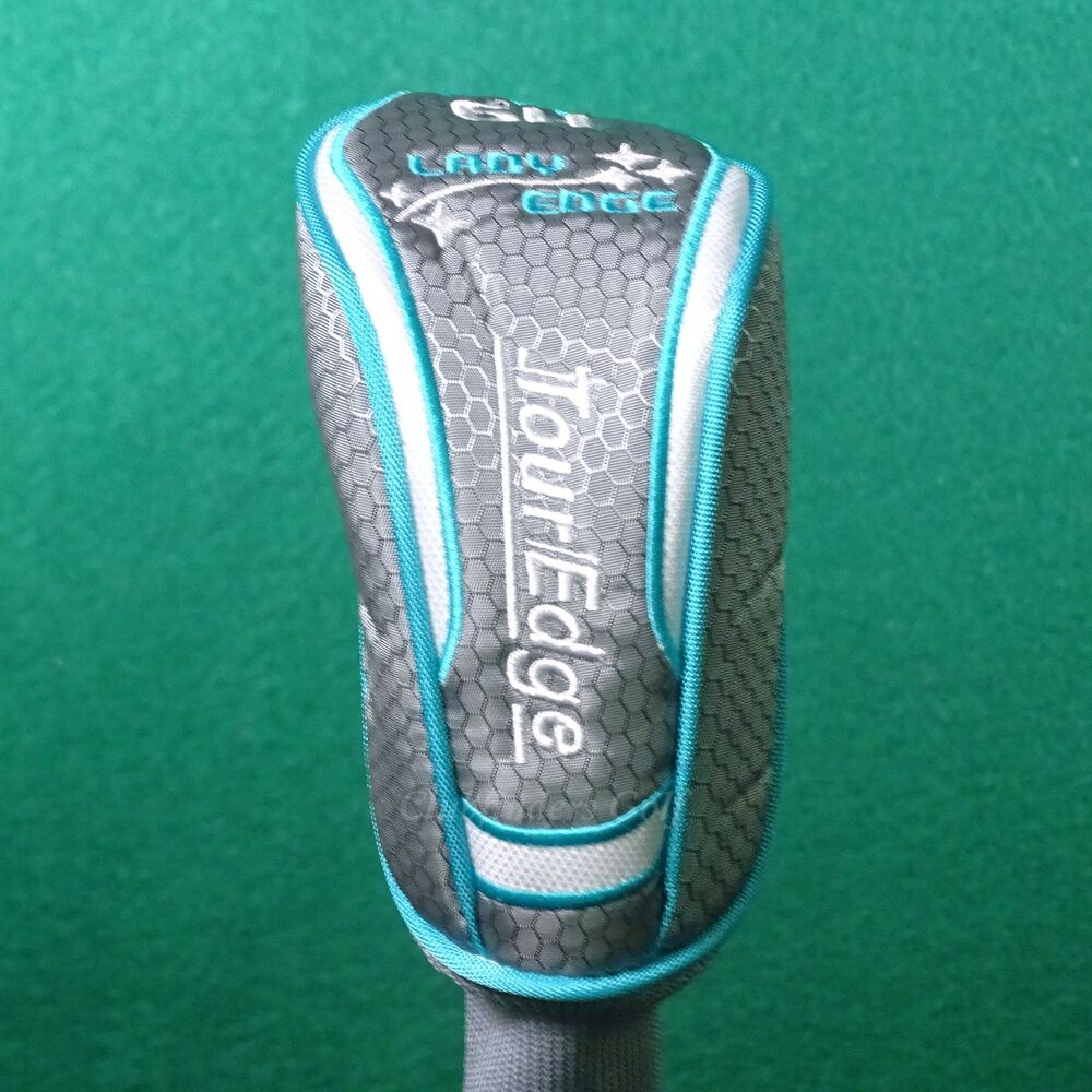 NEW LH Lady Tour Edge Lady Edge 6 Hybrid Factory Graphite Ladies W/HC