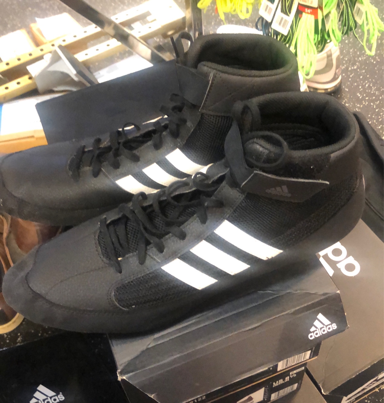 Adidas Used Wrestling Shoes SidelineSwap
