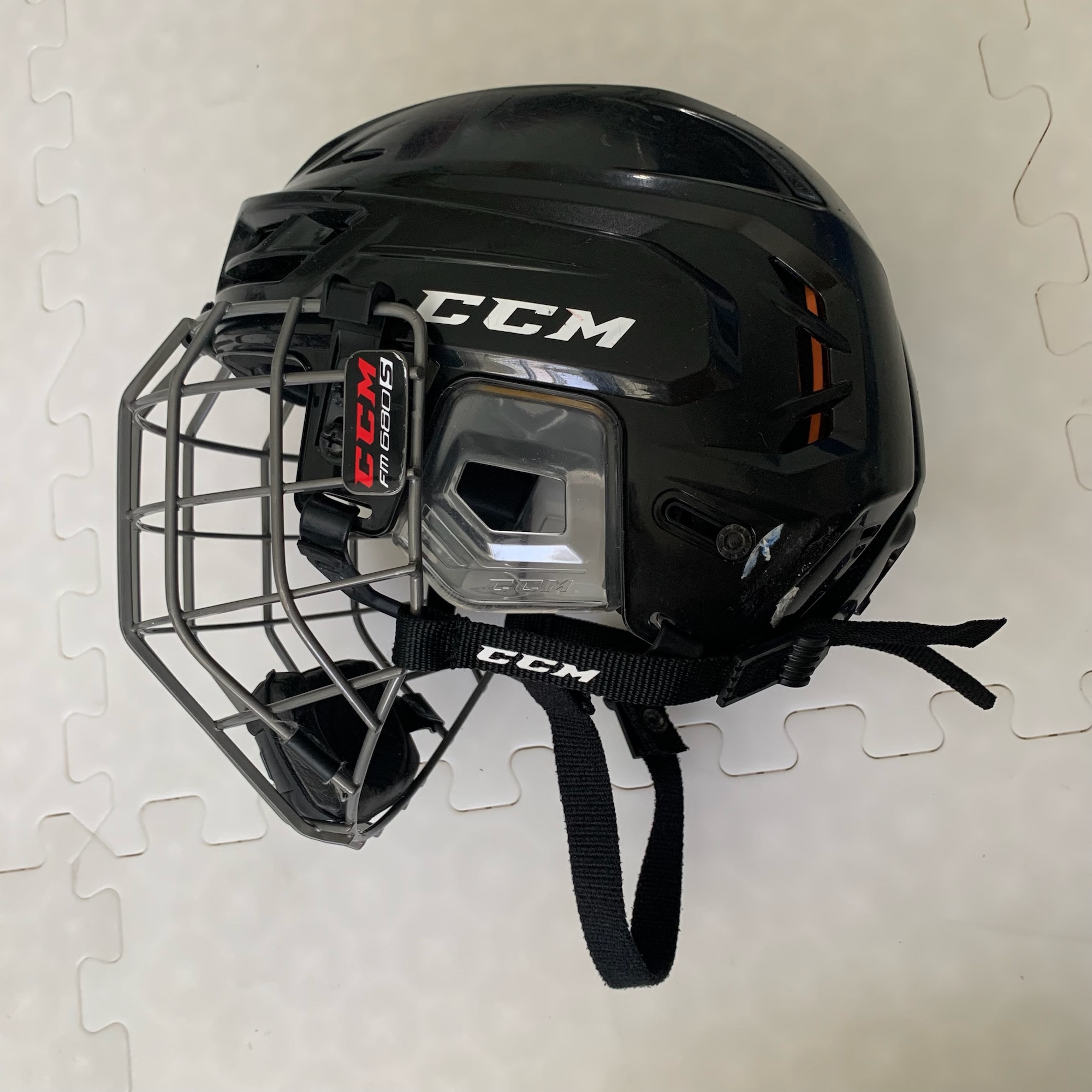 CCM Tacks 710 Helmet With Cage SidelineSwap