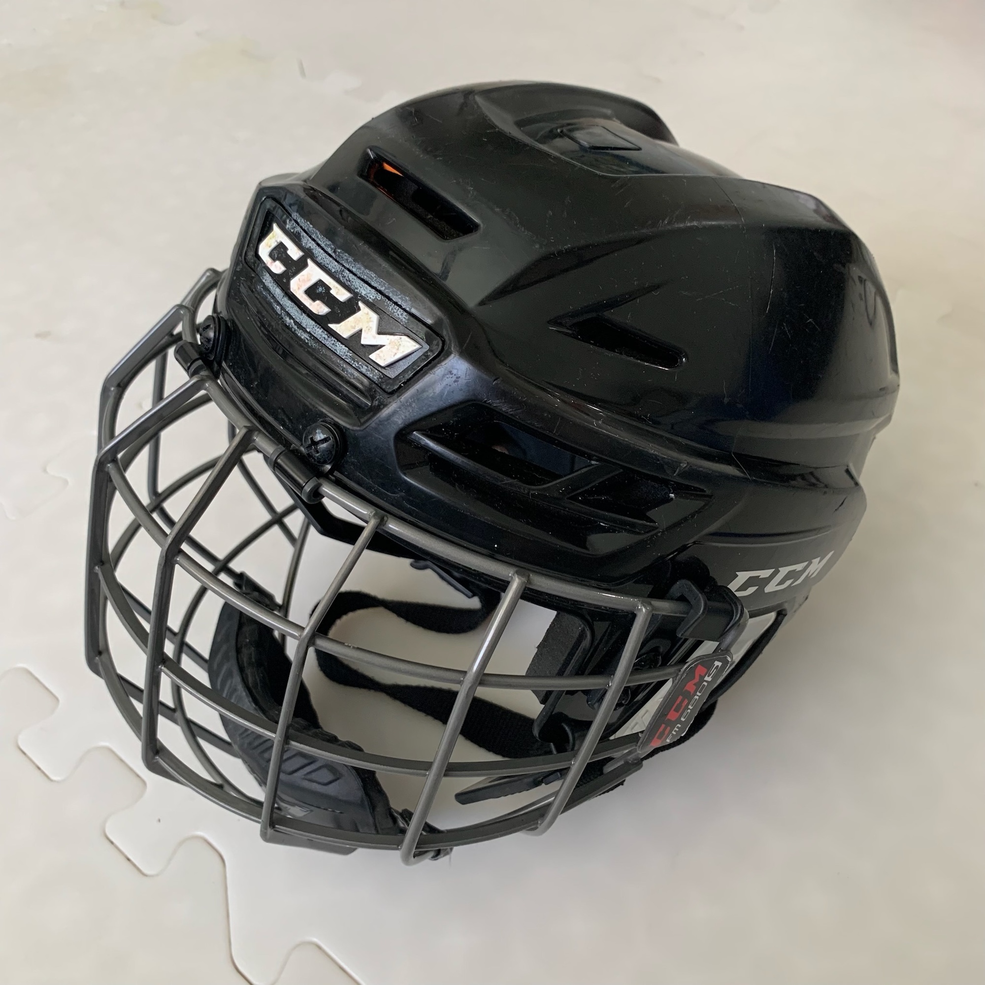 CCM Tacks 710 Helmet With Cage SidelineSwap