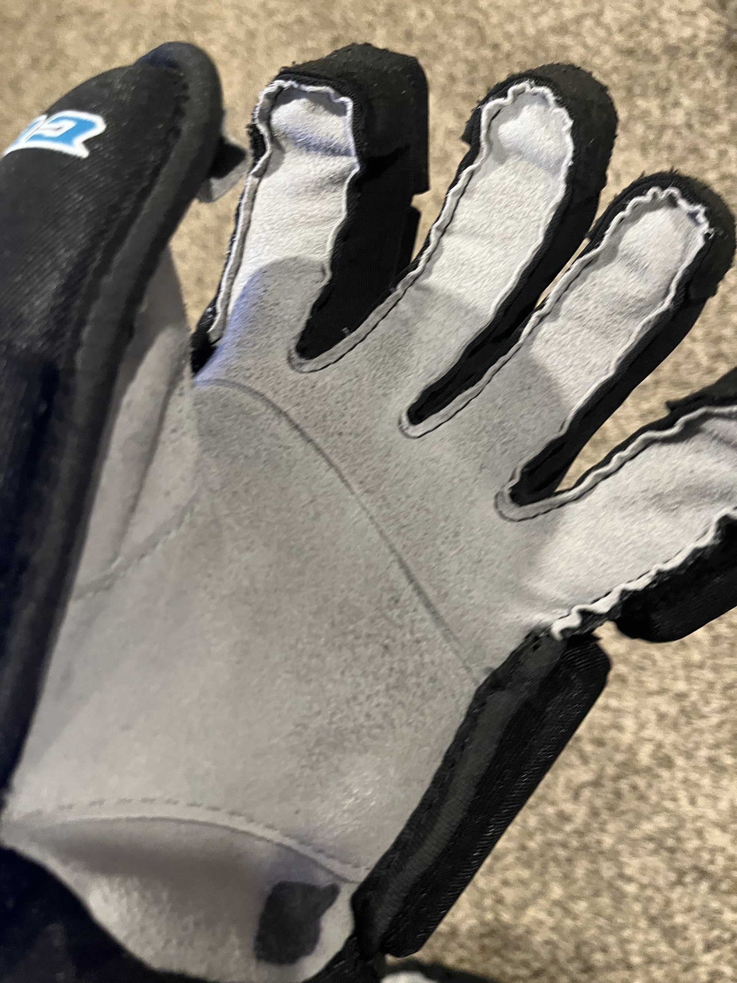 CCM 14" Pro Stock HGQL Gloves San Jose Sharks SidelineSwap