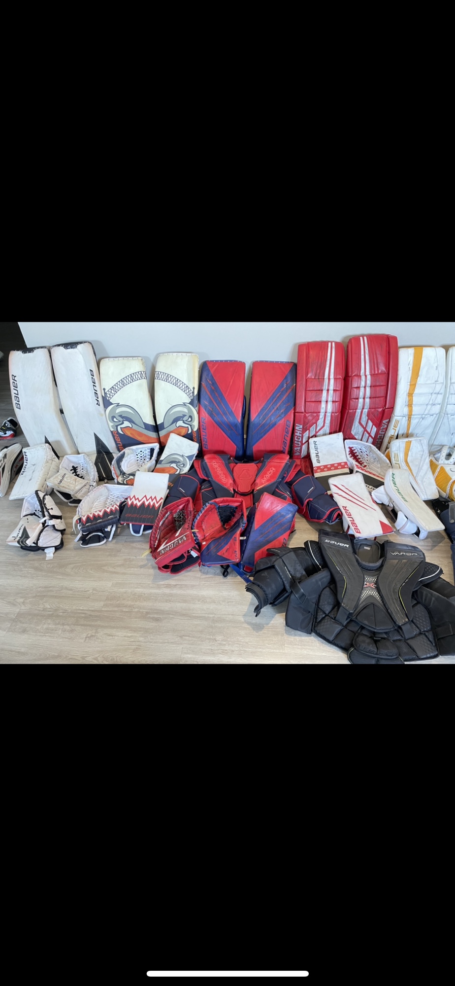 Pro Stock Goalie Equipment For Sale, Bauer True Etc SidelineSwap