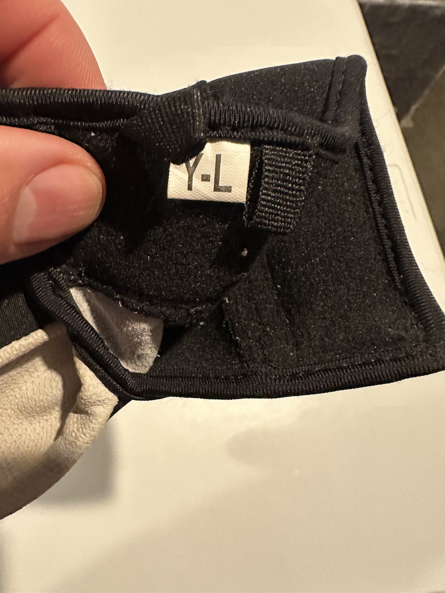 Used Youth Large Frost Gear Throwing Glove SidelineSwap