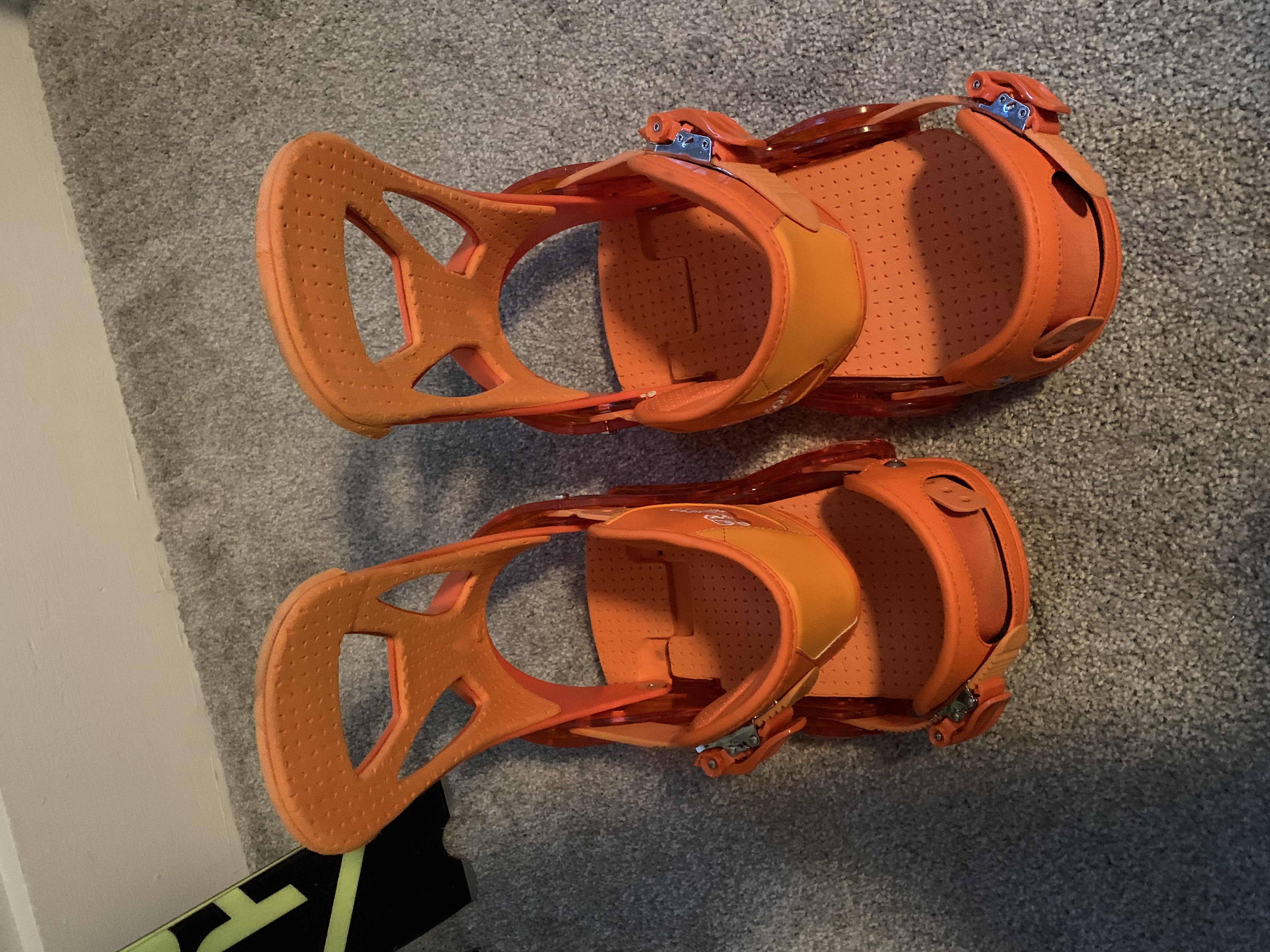 Unisex Used Large Burton Freestyle Snowboard Bindings