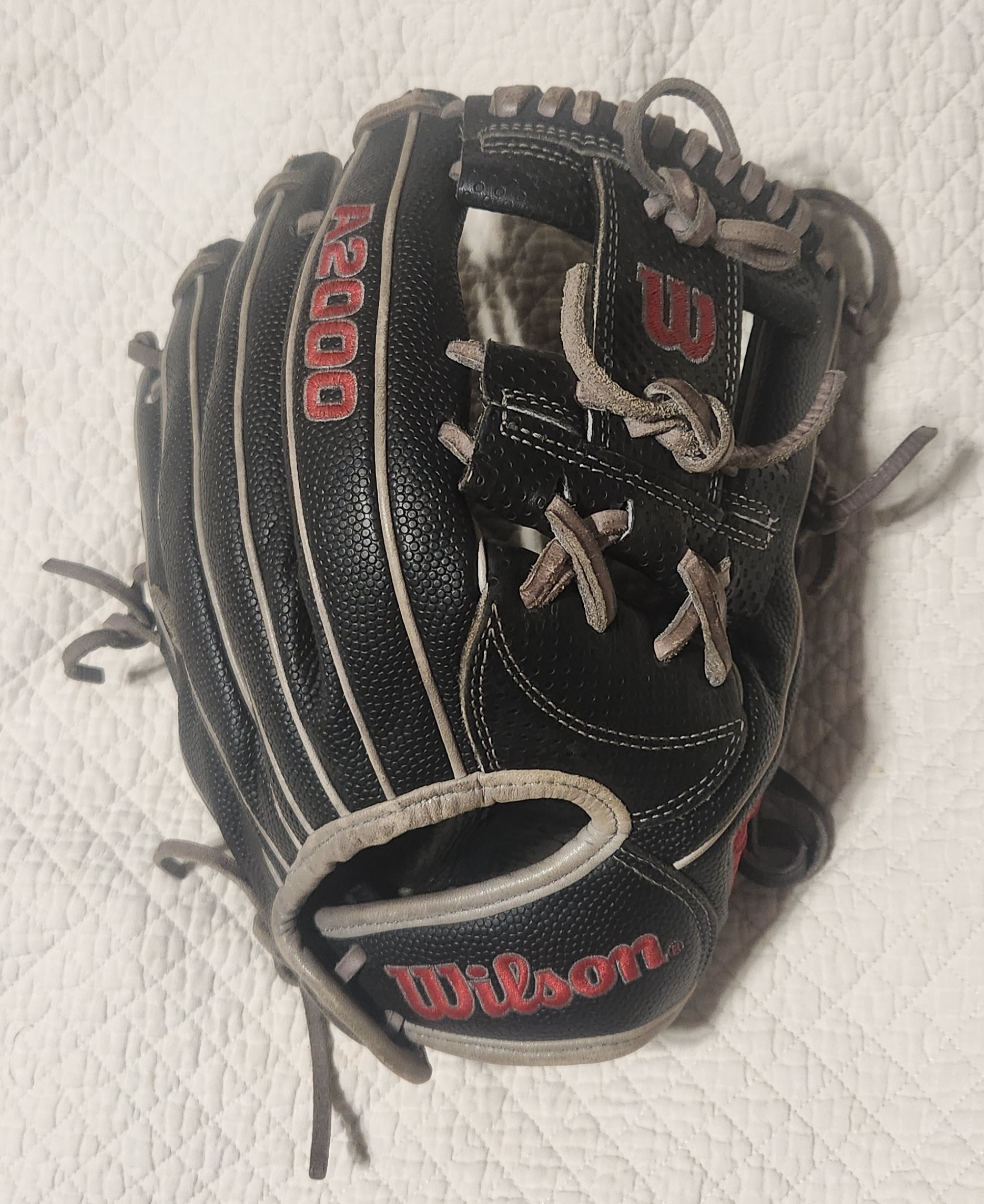 Used Wilson Right Hand Throw A2000 Softball Glove 12" SidelineSwap