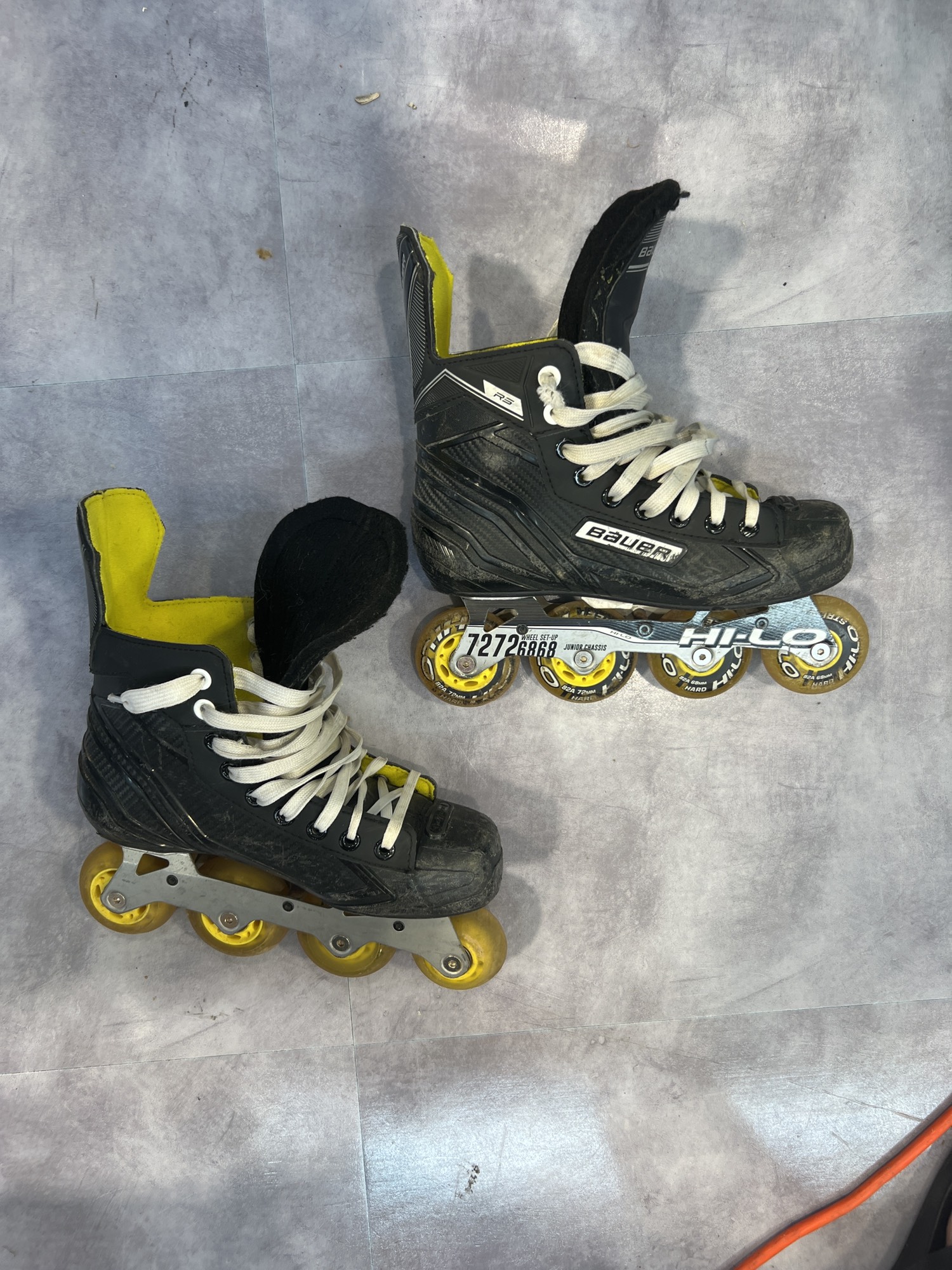 Used Bauer RS Inline Skates D&R (Regular) 6.0 SidelineSwap