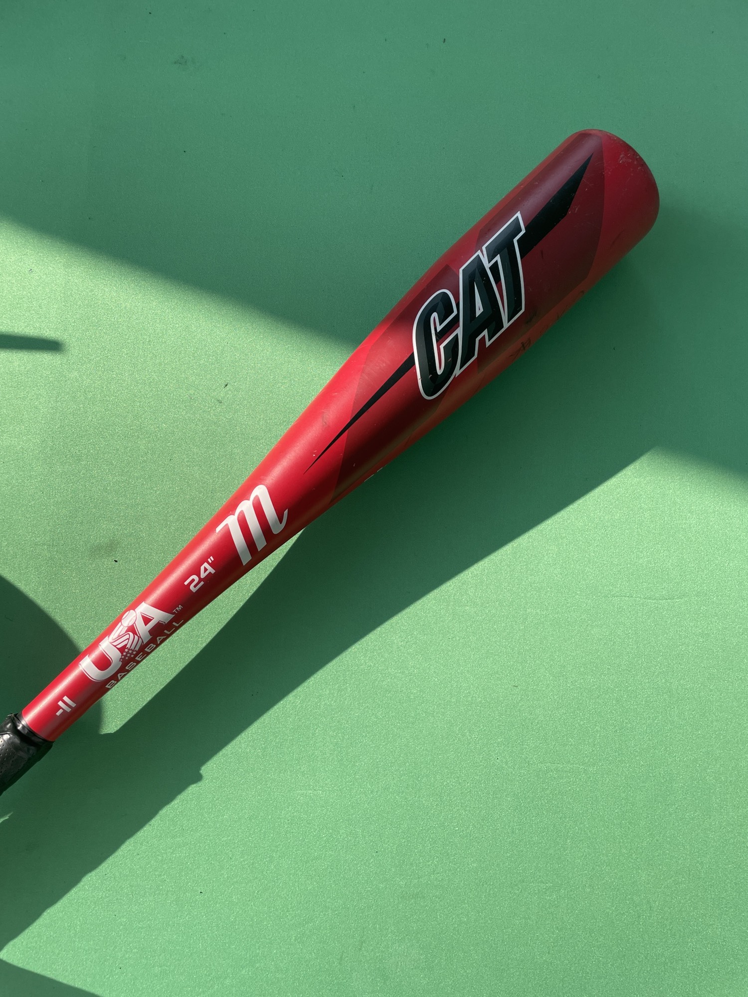 Used USABat Certified Marucci CAT (24") Alloy Tee Ball Bat 13OZ (11