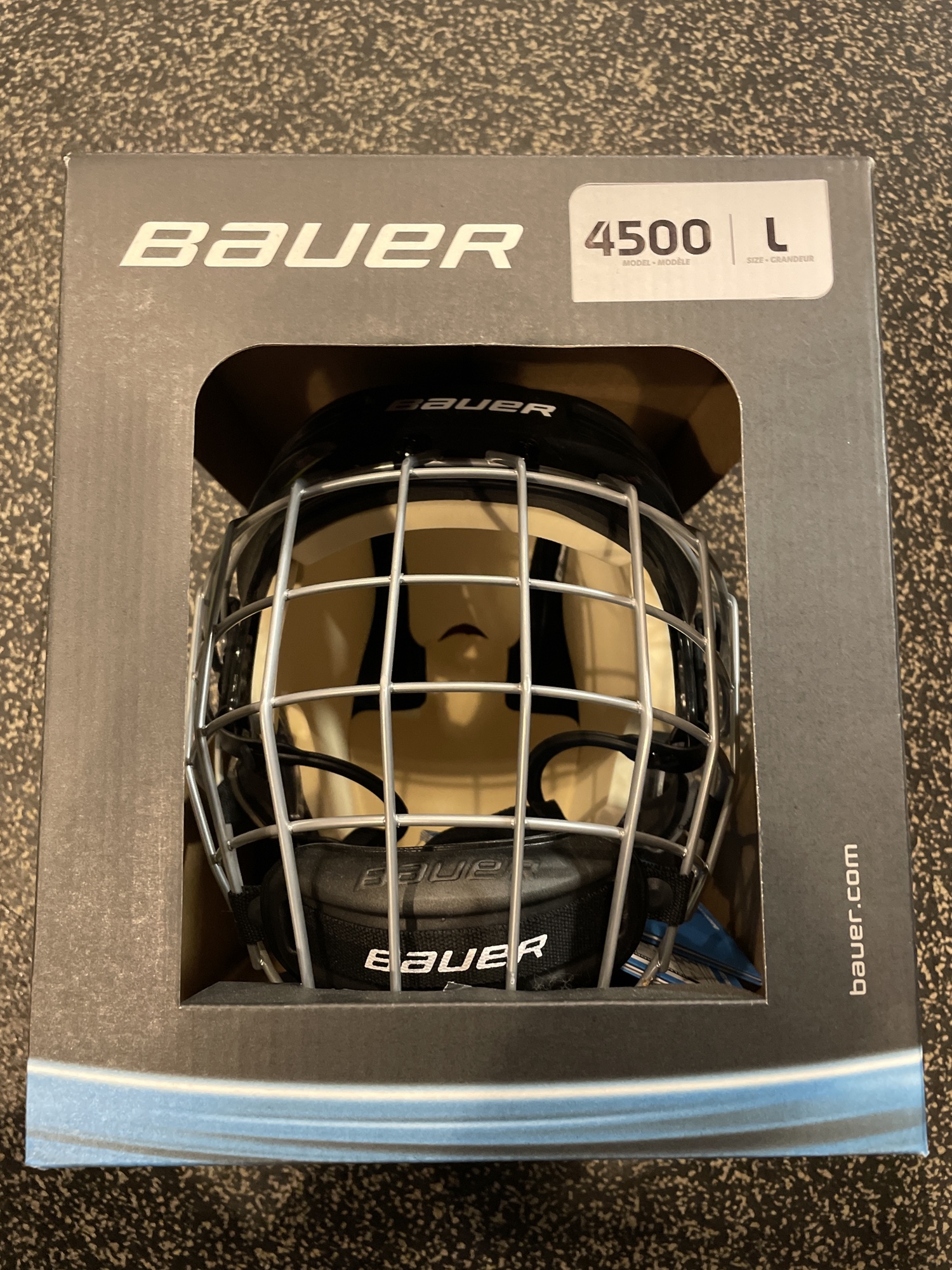 New Large Bauer 4500 Helmet SidelineSwap