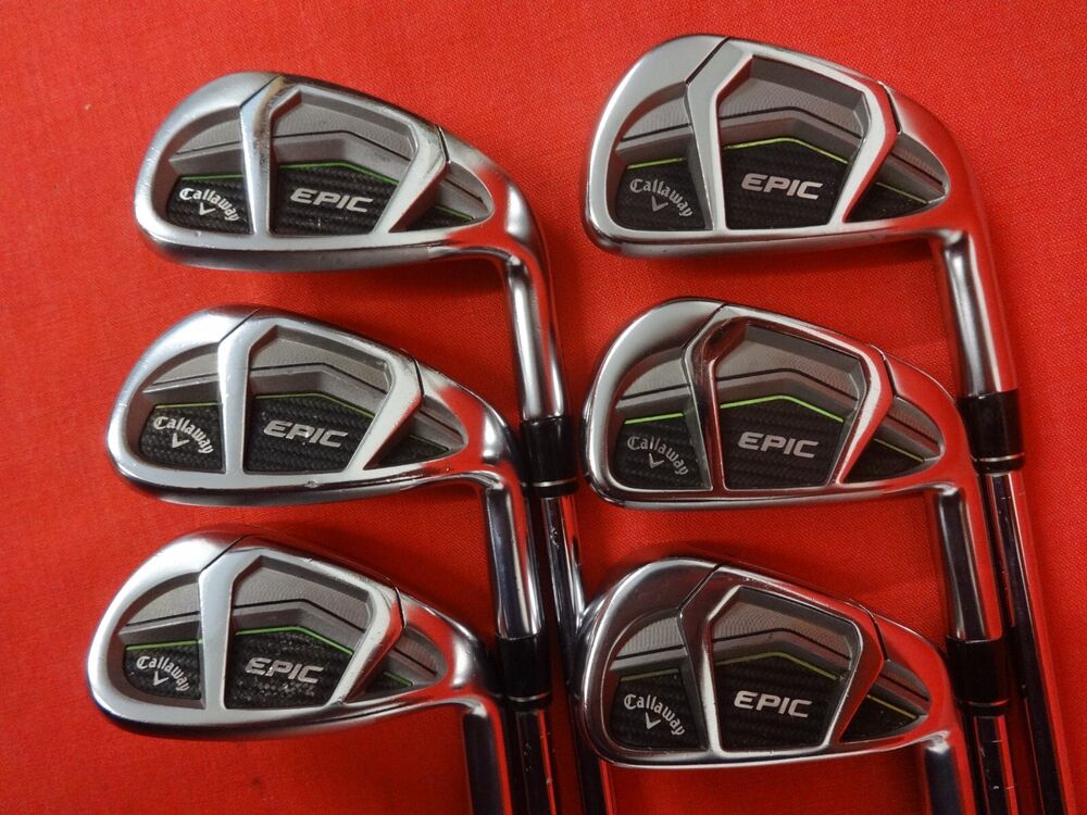 CALLAWAY Epic CF 17 57 9 PW AW Iron Set RH Project X LZ 95 5.5 Regular