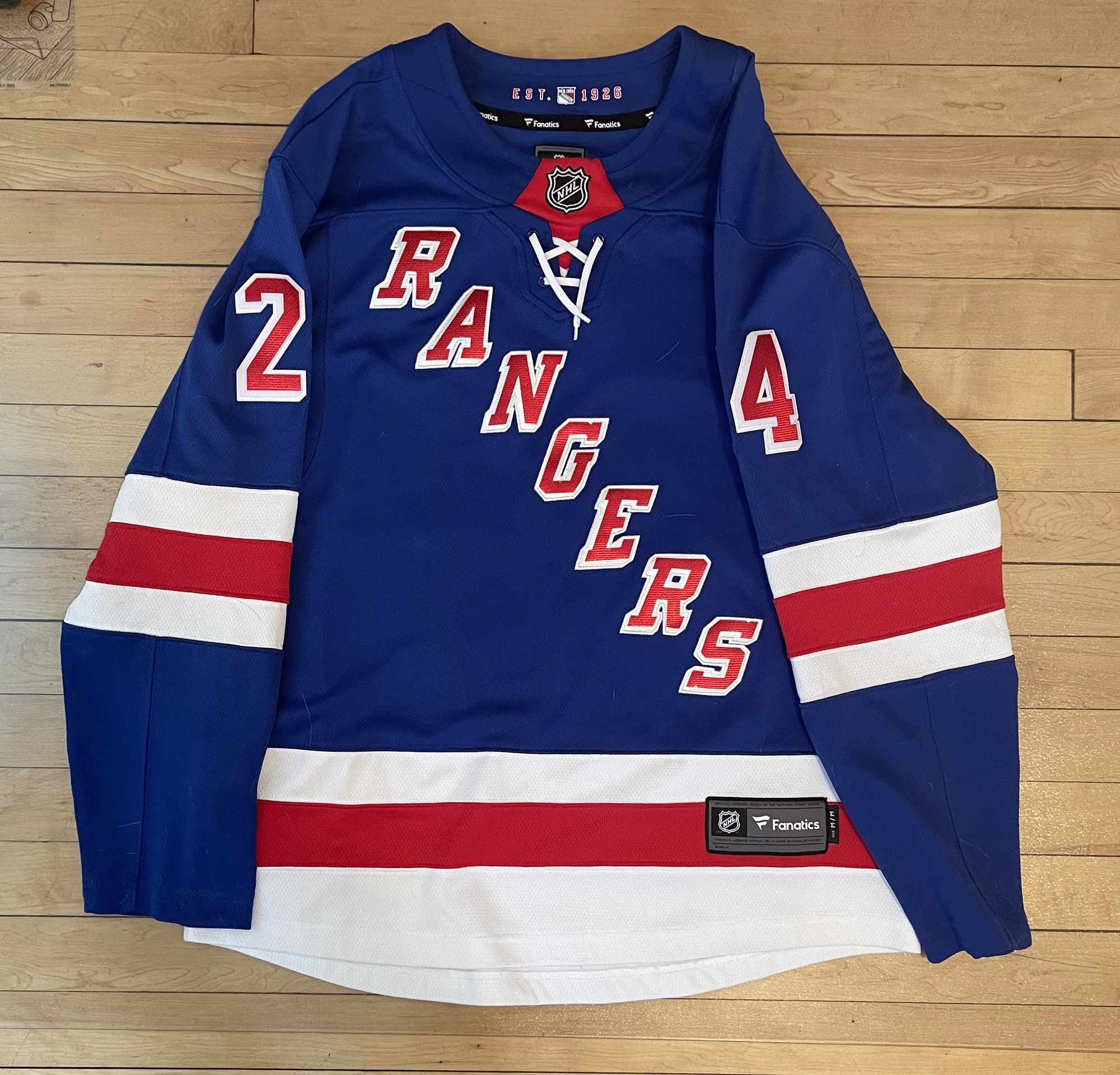 New York Rangers Kakko Fanatics Jersey Medium SidelineSwap