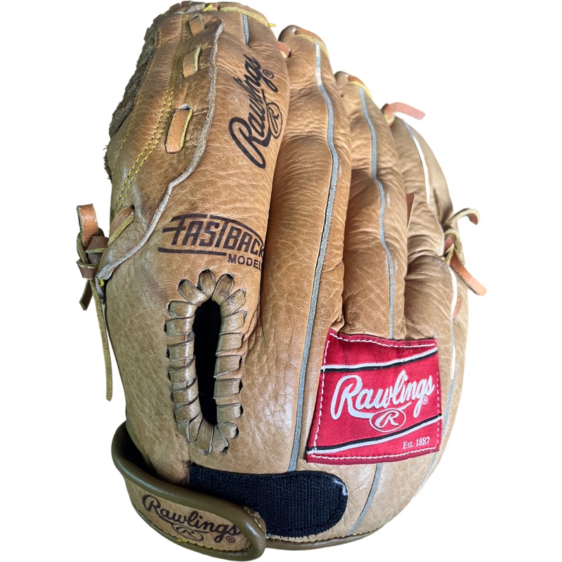 Rawlings RBG36 12 1/2 Inch Fastback Model Baseball Leather Glove Left