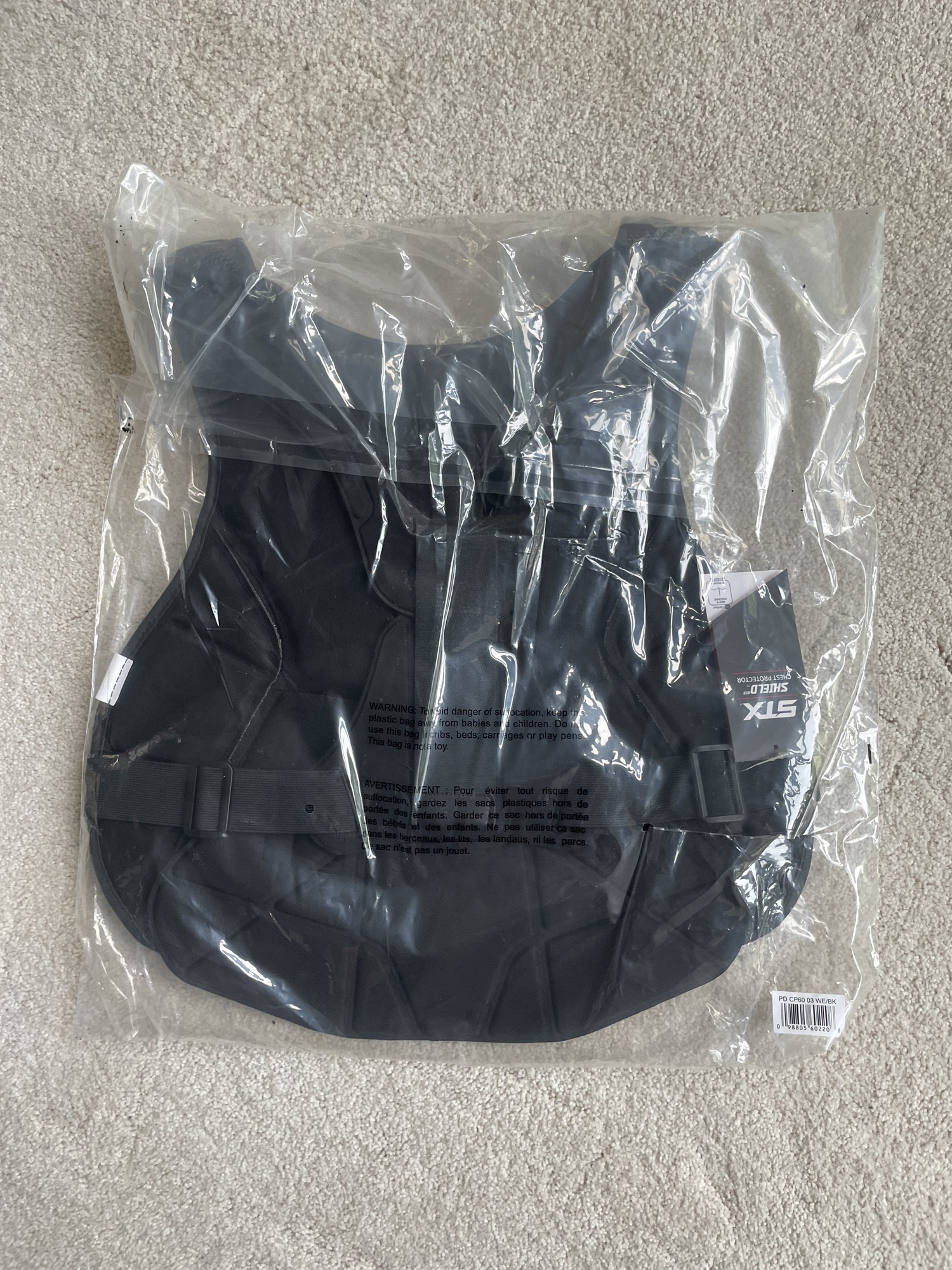 Large STX Shield 600 Chest Protector SidelineSwap