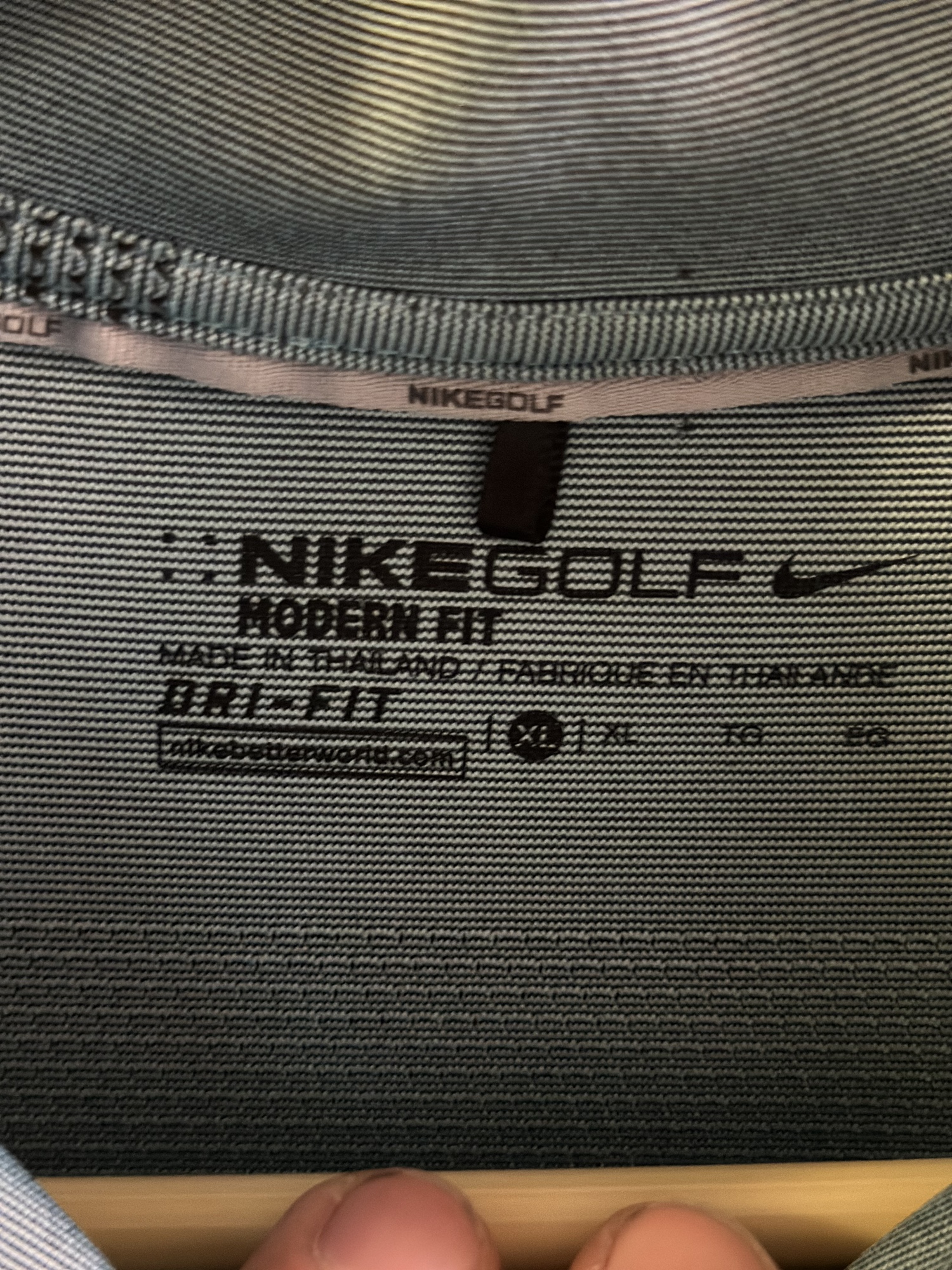 mens nike blade golf shirt