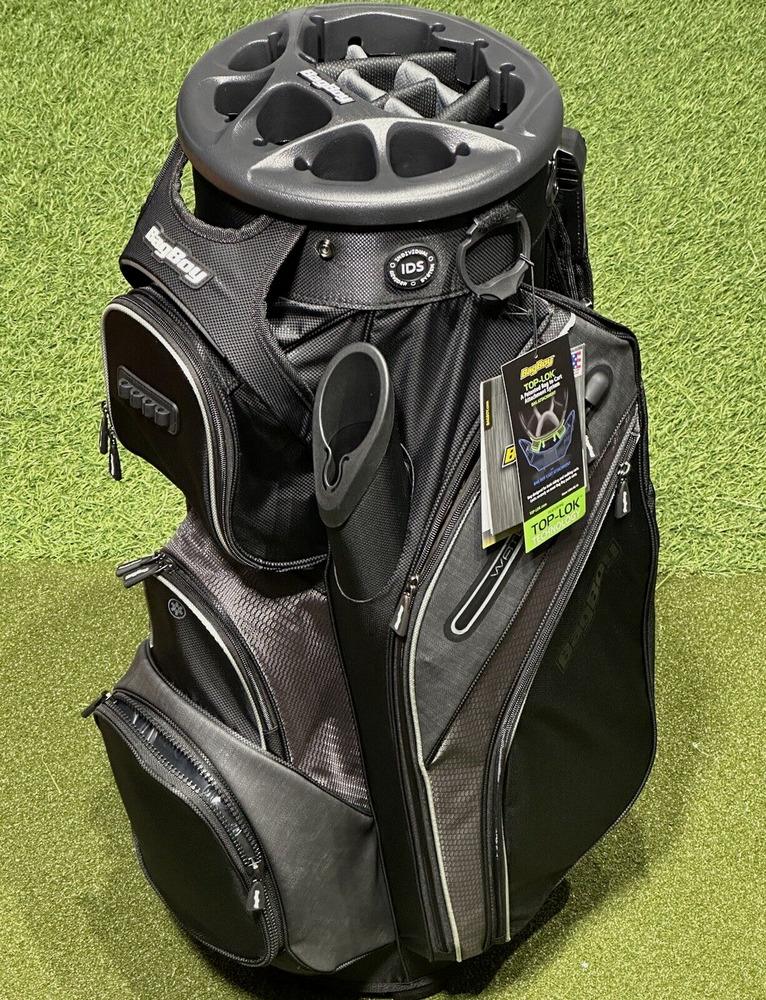 Bag Boy Revolver XP Premium Cart Golf Bag 14Way BB38040 Black/Charcoal