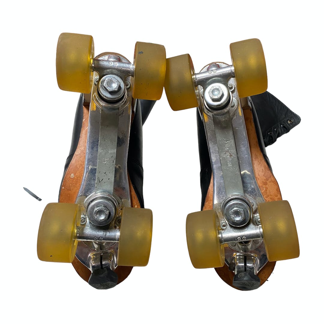 Used Riedell Model 172 Senior 9 Inline Skates Roller And Quad