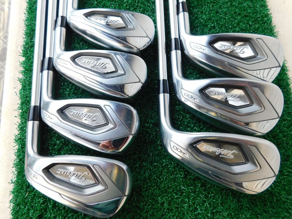 Titleist T400 (6iPW,43*,49*) Iron Set w/ FUBUKI IR 55g Regular Flex