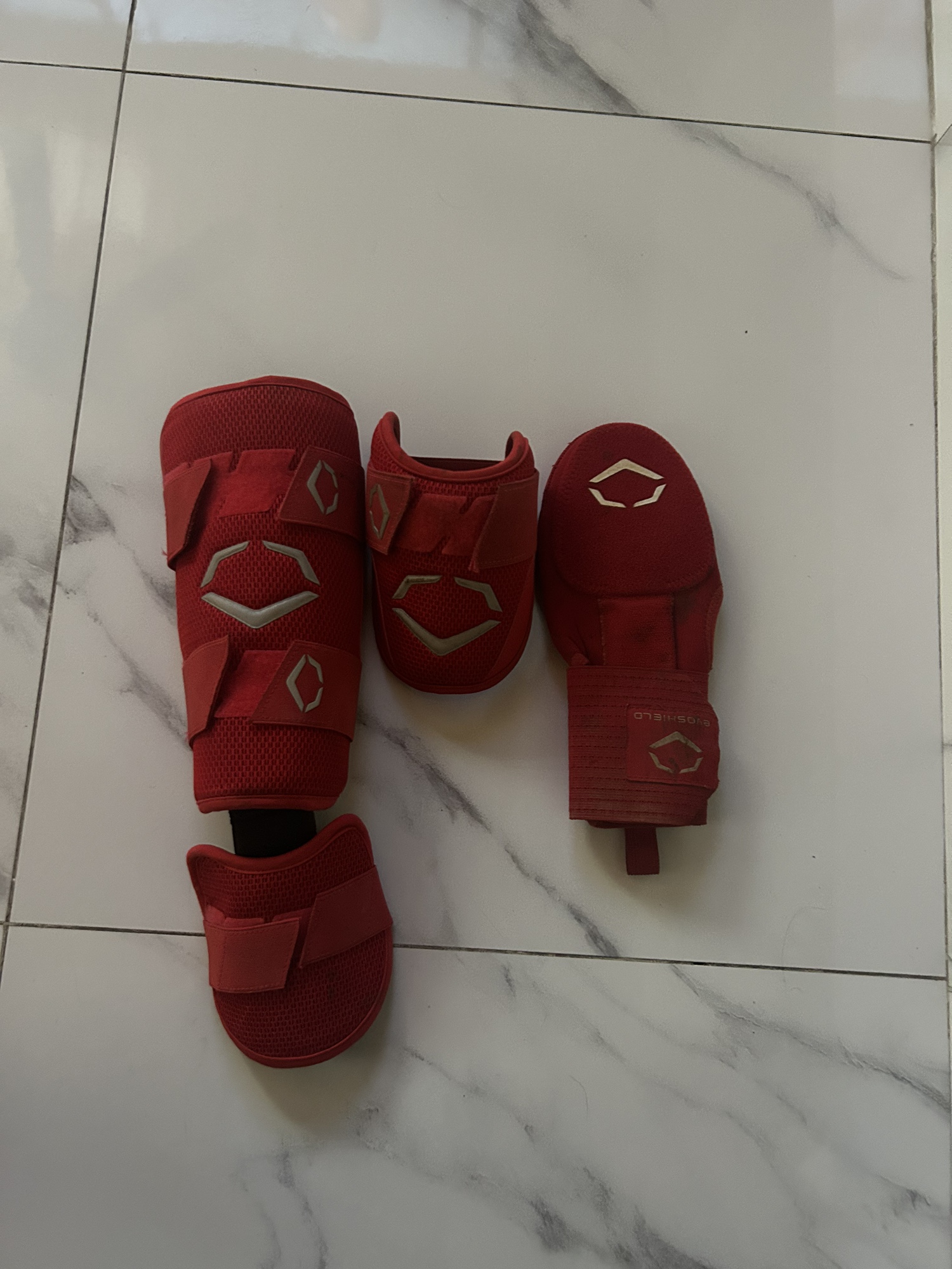 Red Used Senior EvoShield Elbow Protection SidelineSwap