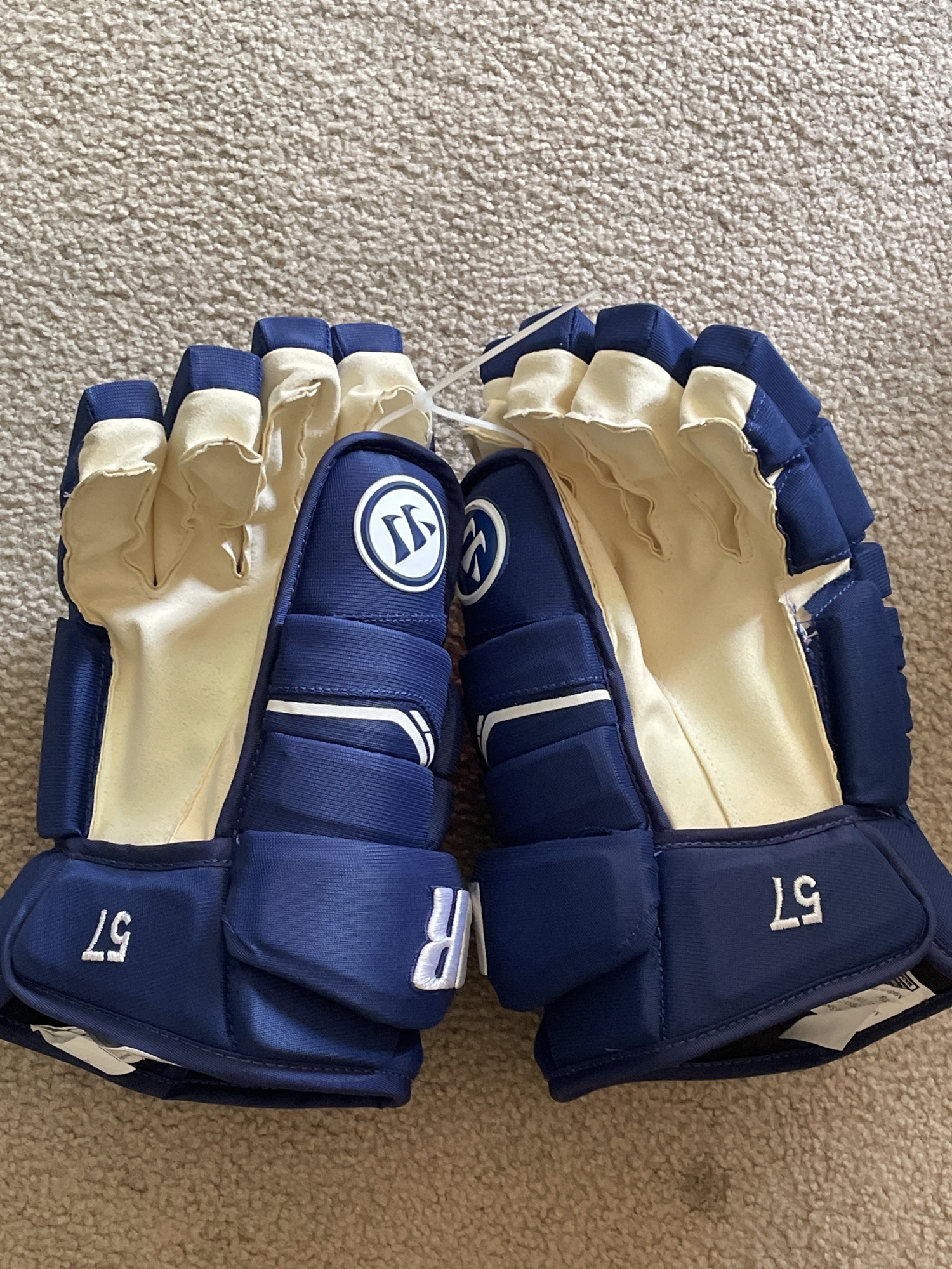 RARE! New Pro Stock Tyler Myers Warrior Gloves SidelineSwap