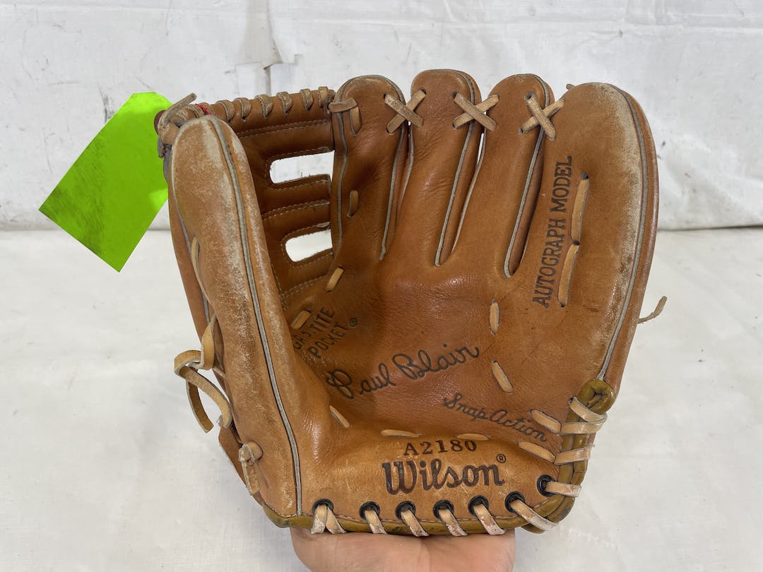 Used Wilson Paul Blair A2180 Leather Baseball Fielders Glove SidelineSwap