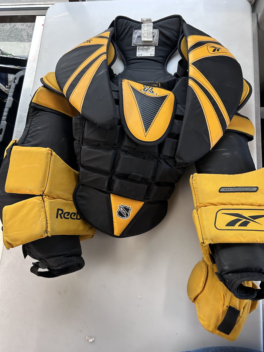 Used Koho X Protection Sm Goalie Body Armour SidelineSwap