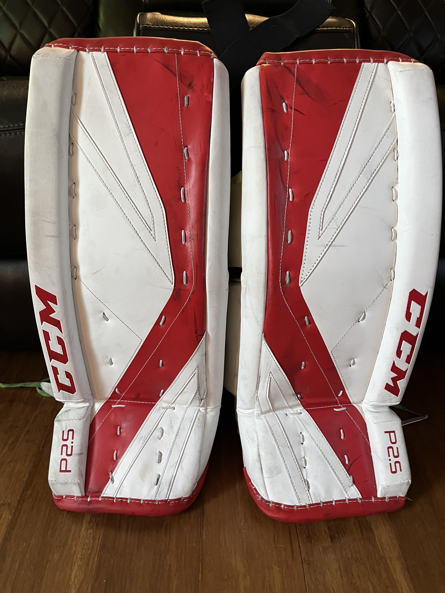 24" CCM Premier P2.5 Goalie Leg Pads SidelineSwap