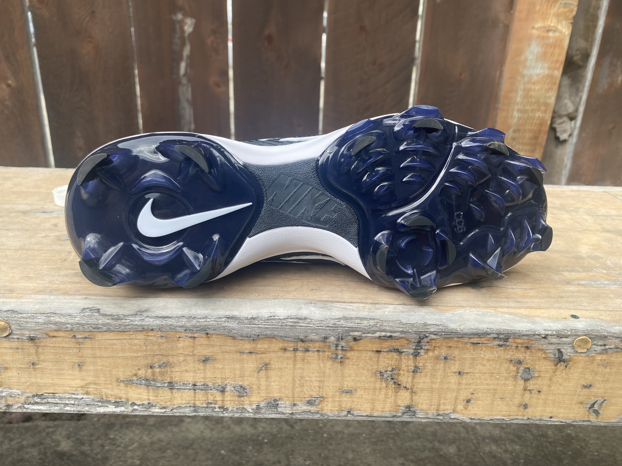 black nike high top cleats