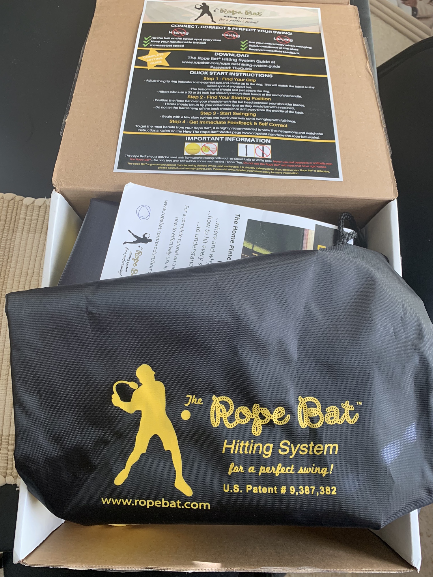 Rope Bat Homerun Hitting System SidelineSwap