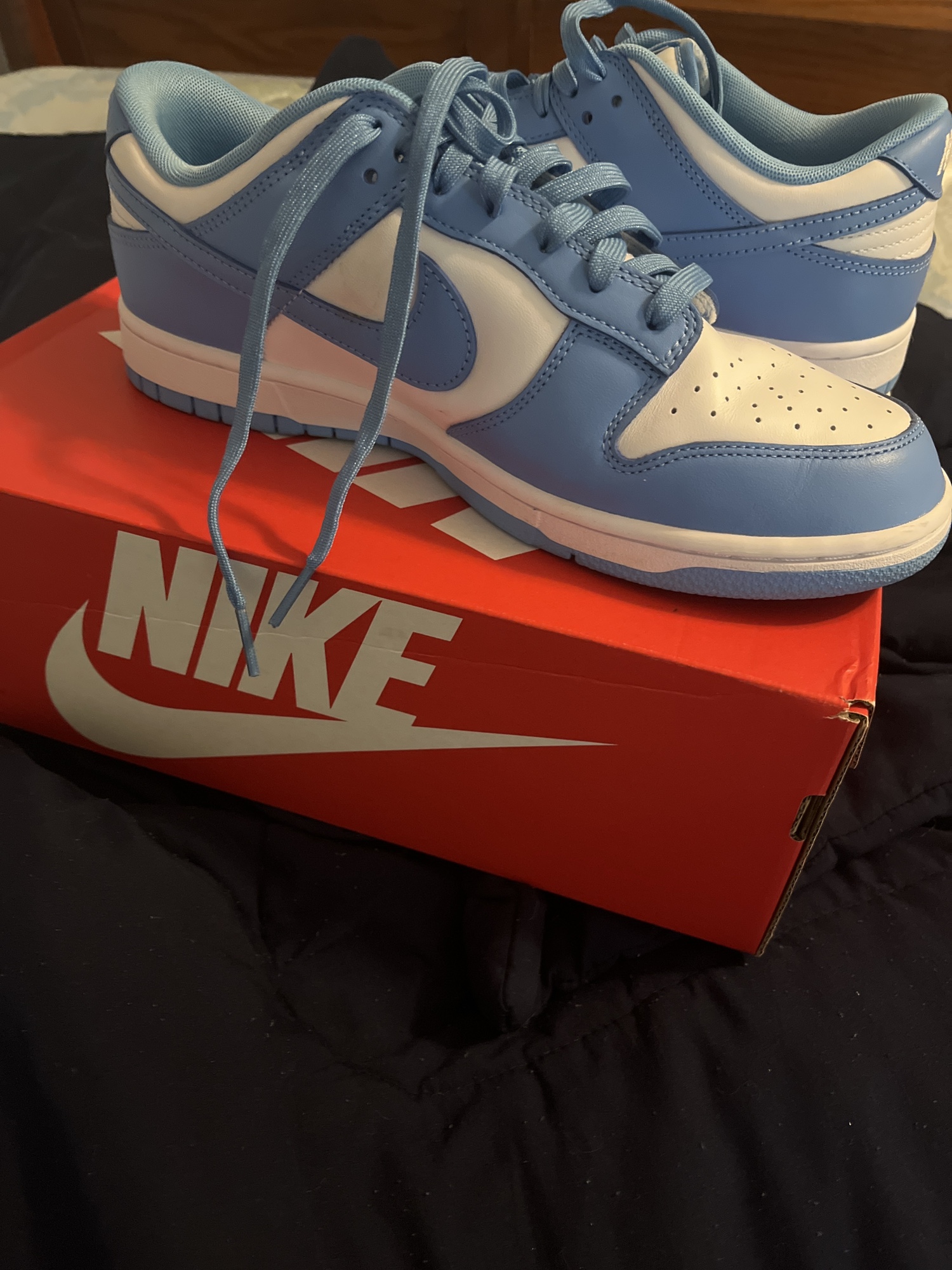 dunk university blue stockx
