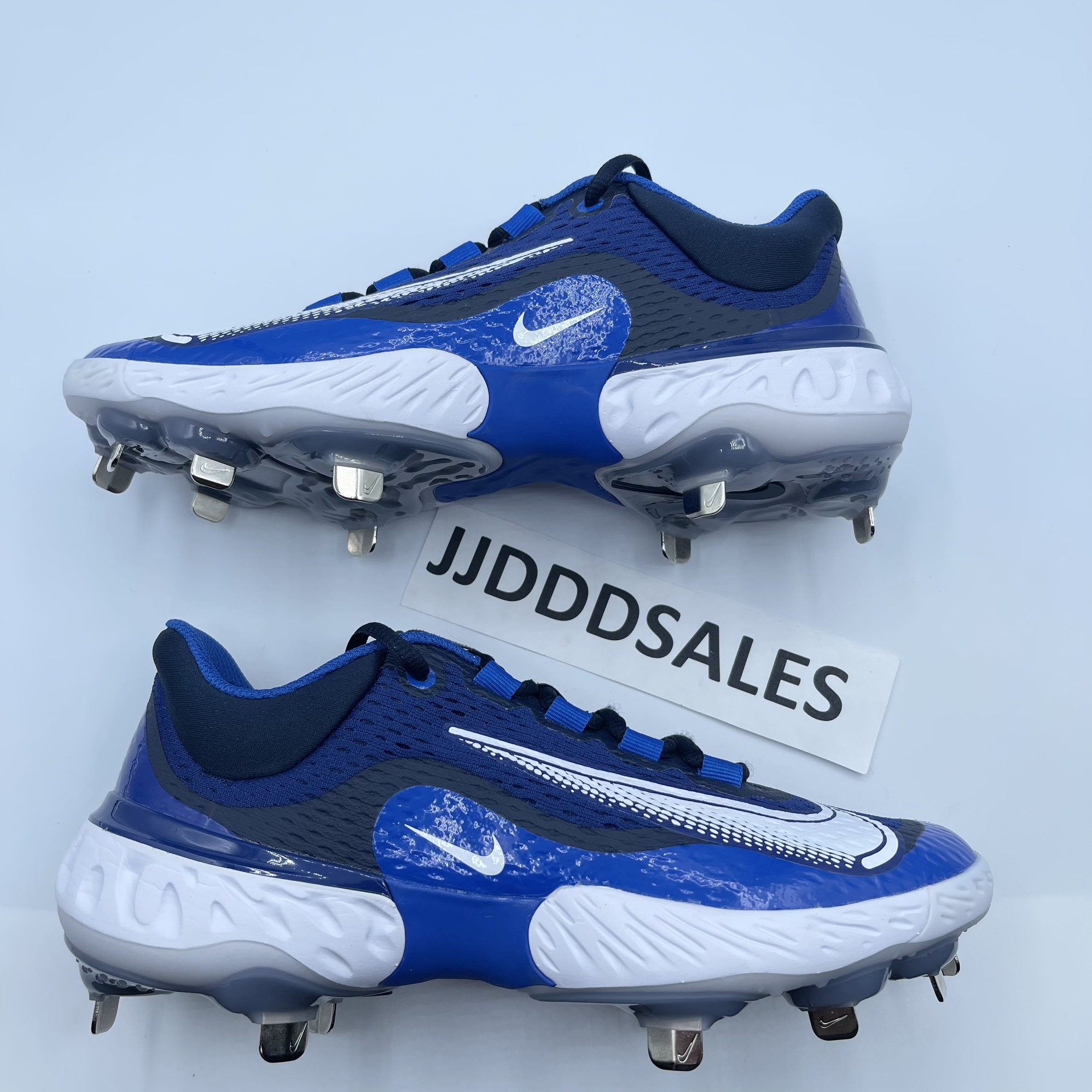 nike huarache blue cleats